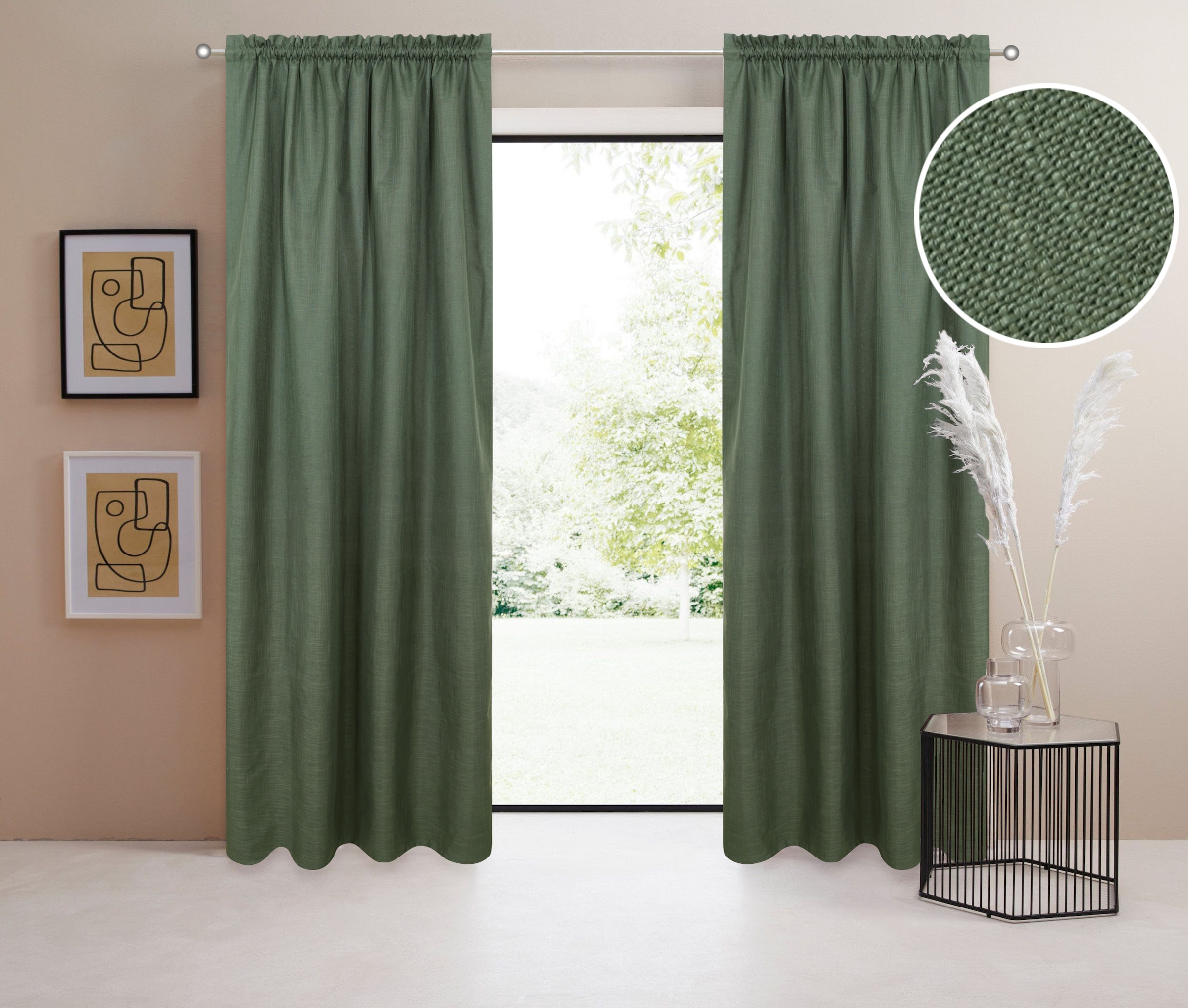 LeGer Home by Lena Gercke Verdunkelungsvorhang »Marusha«, (1 St.), Verdunke günstig online kaufen