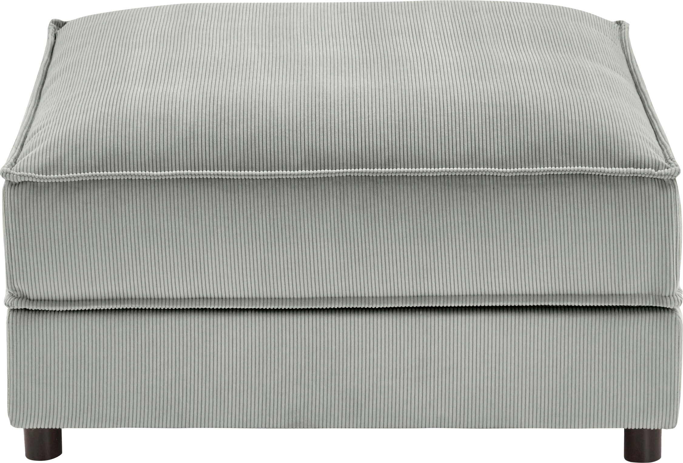 ATLANTIC home collection Hocker »Valan« mit Cord-Bezug, frei stellbar