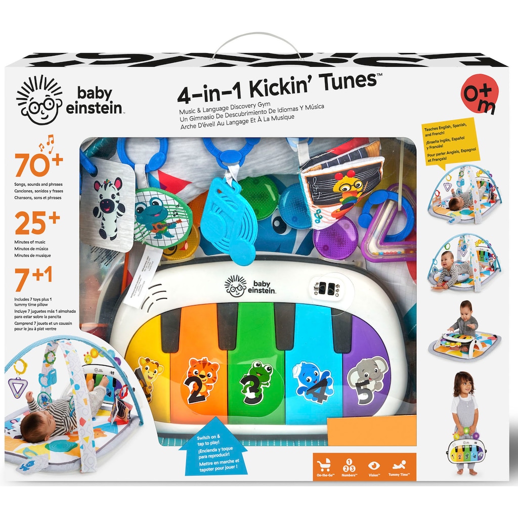 Baby Einstein Spielbogen »4in1 Spieldecke Kickin' Tunes«, mit Sound