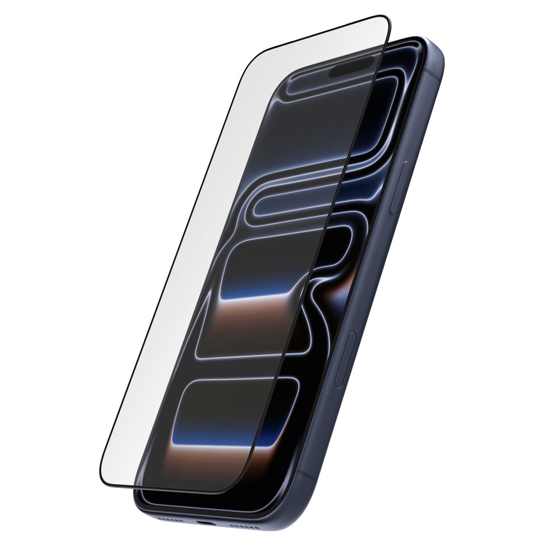 Hama Displayschutzglas »Displayschutzglas für iPhone 17 Pro Max/18 Pro Max (Panzerglas, D3O)« stoßfest, kratzfest, ultraklar, Anti-Fungerprint, Fullscreen-Abdeckung
