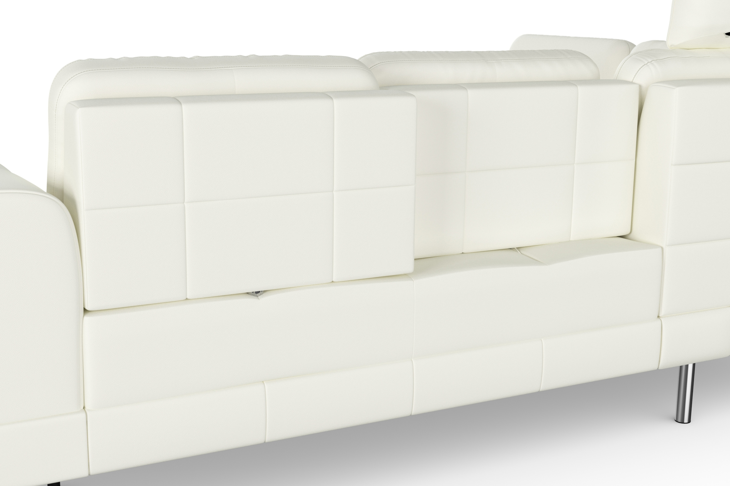 sit&more Ecksofa »Bendigo L-Form«, inklusive Sitztiefenverstellung, Bodenfreiheit 15 cm, in 2 Fußfarben