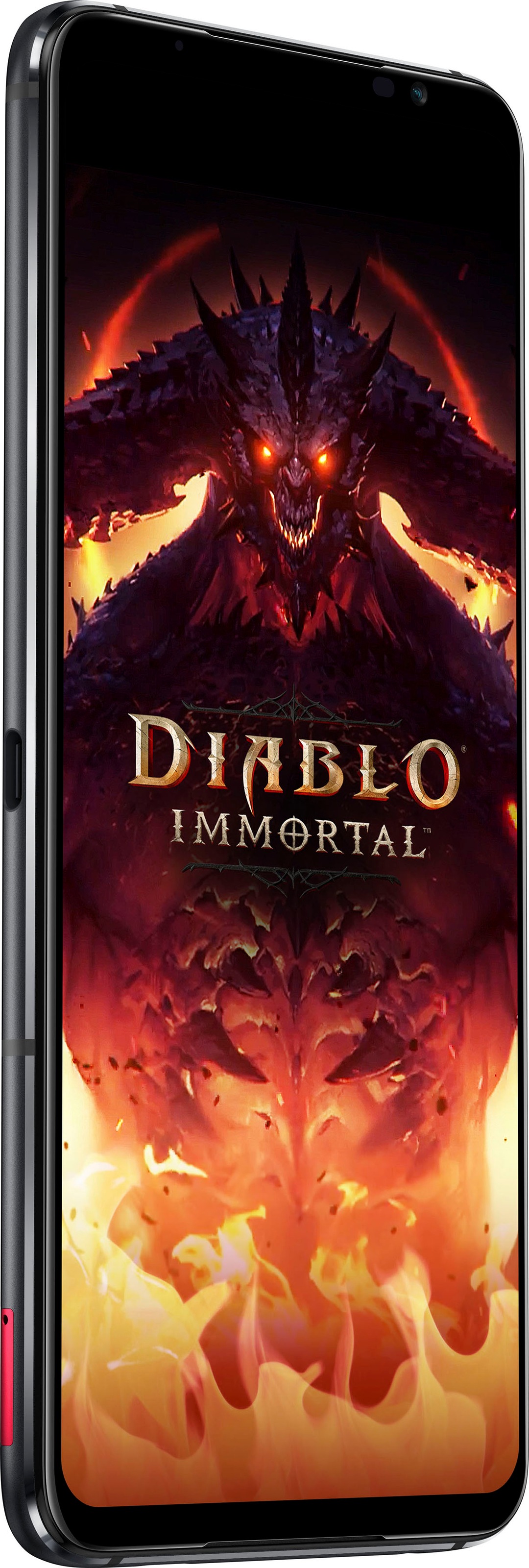 Asus Smartphone »ROG Phone 6 Diablo Edition«, Hellfire Red, 17,22 cm/6,78 Zoll, 512 GB Speicherplatz, 50 MP Kamera