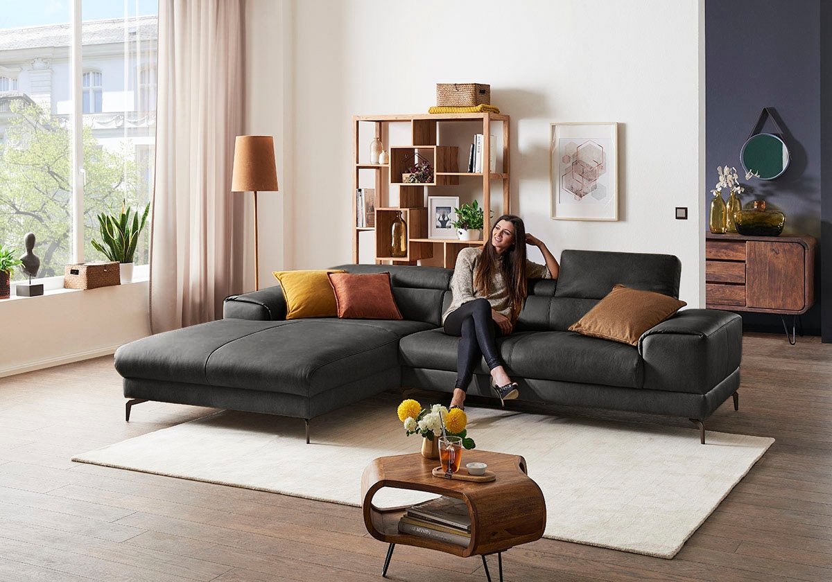 W.SCHILLIG Ecksofa "piedroo, Designsofa mit tollem Sitzkomfort, bequem und günstig online kaufen