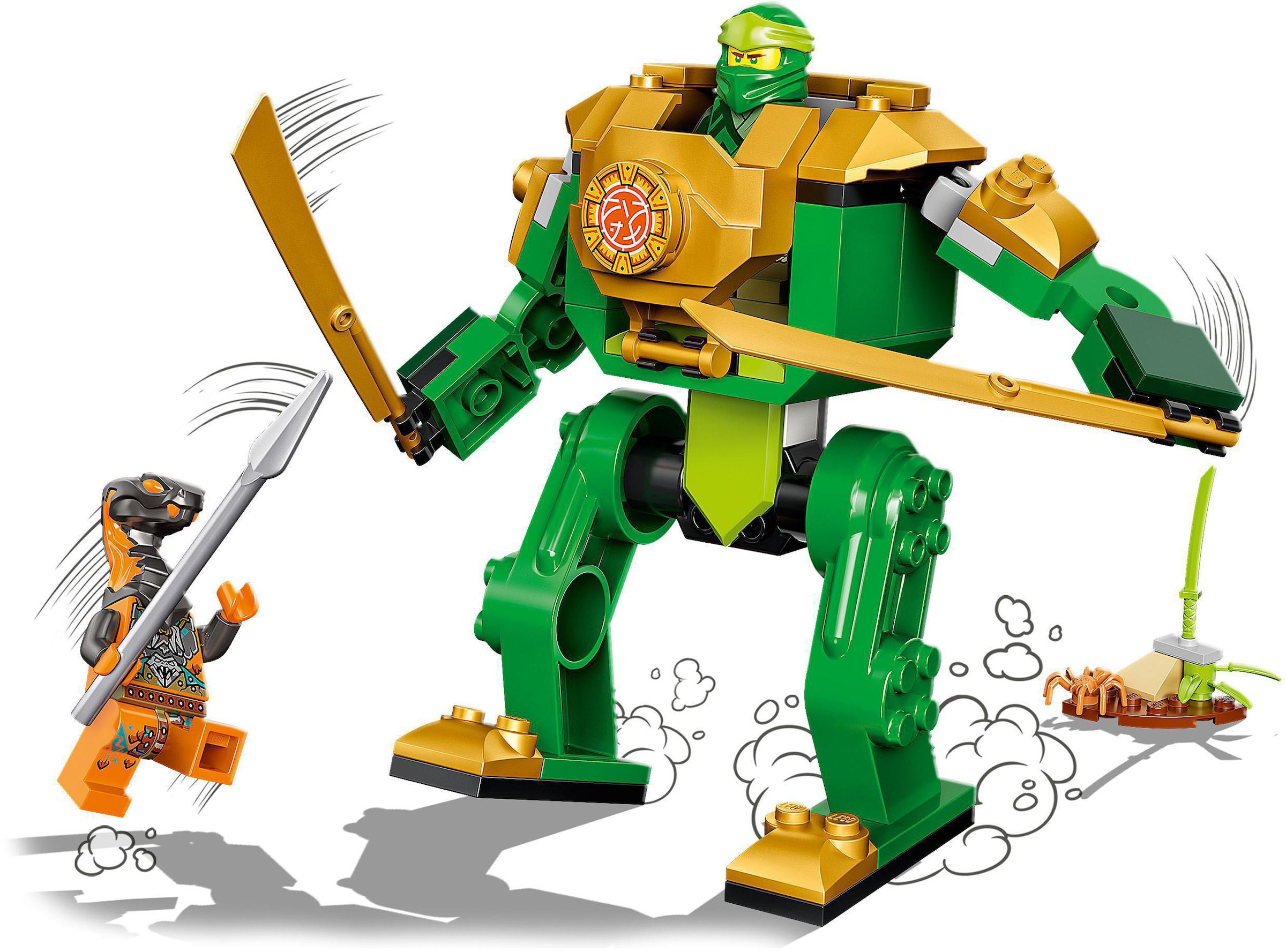 LEGO® Konstruktionsspielsteine »Lloyds Ninja-Mech (71757), LEGO® NINJAGO®«, (57 St.)