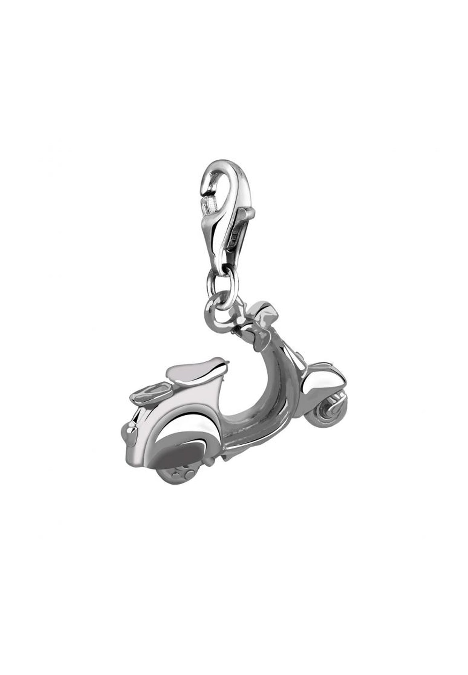 Nenalina Charm-Einhänger »Anhänger Motorrad Roller Vehicle 925 Silber«