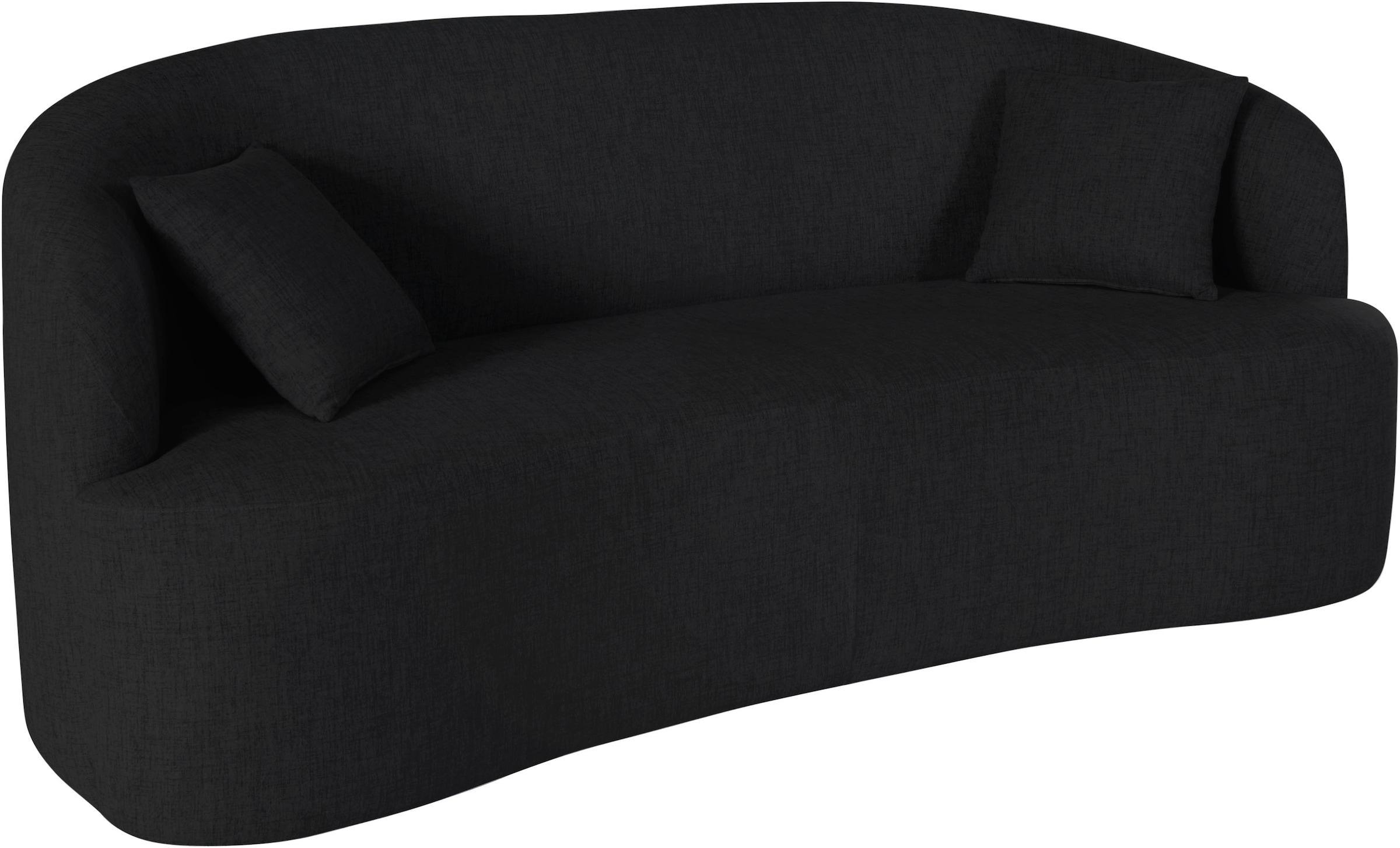 LeGer Home by Lena Gercke 3-Sitzer "Dilara" gerundete Rückenlehne und Front günstig online kaufen