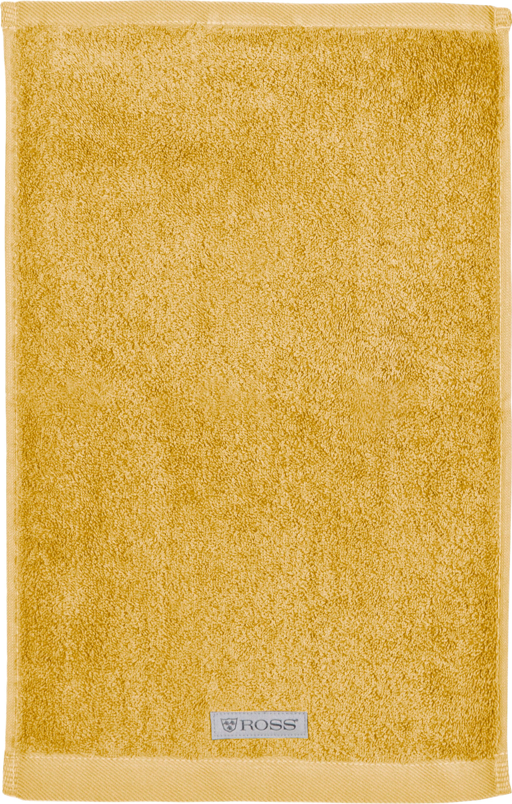 ROSS Gaestehandtuecher »Sinfonie« in modernen Unifarben gelb Frottier, Obermaterial: 100% Baumwolle B/L: 30cmx50cm, 6 Stk., Frottier