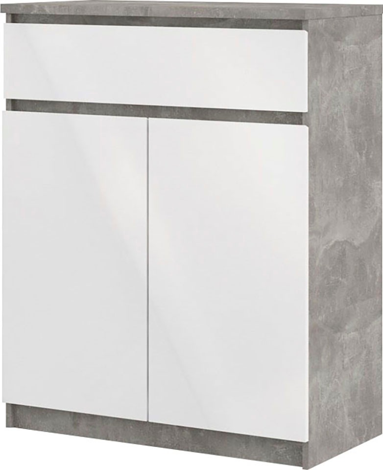 INOSIGN Kommode »Naia«, abgerundete Schubladenkanten auf Metallgleiter, Breite 80,2 cm