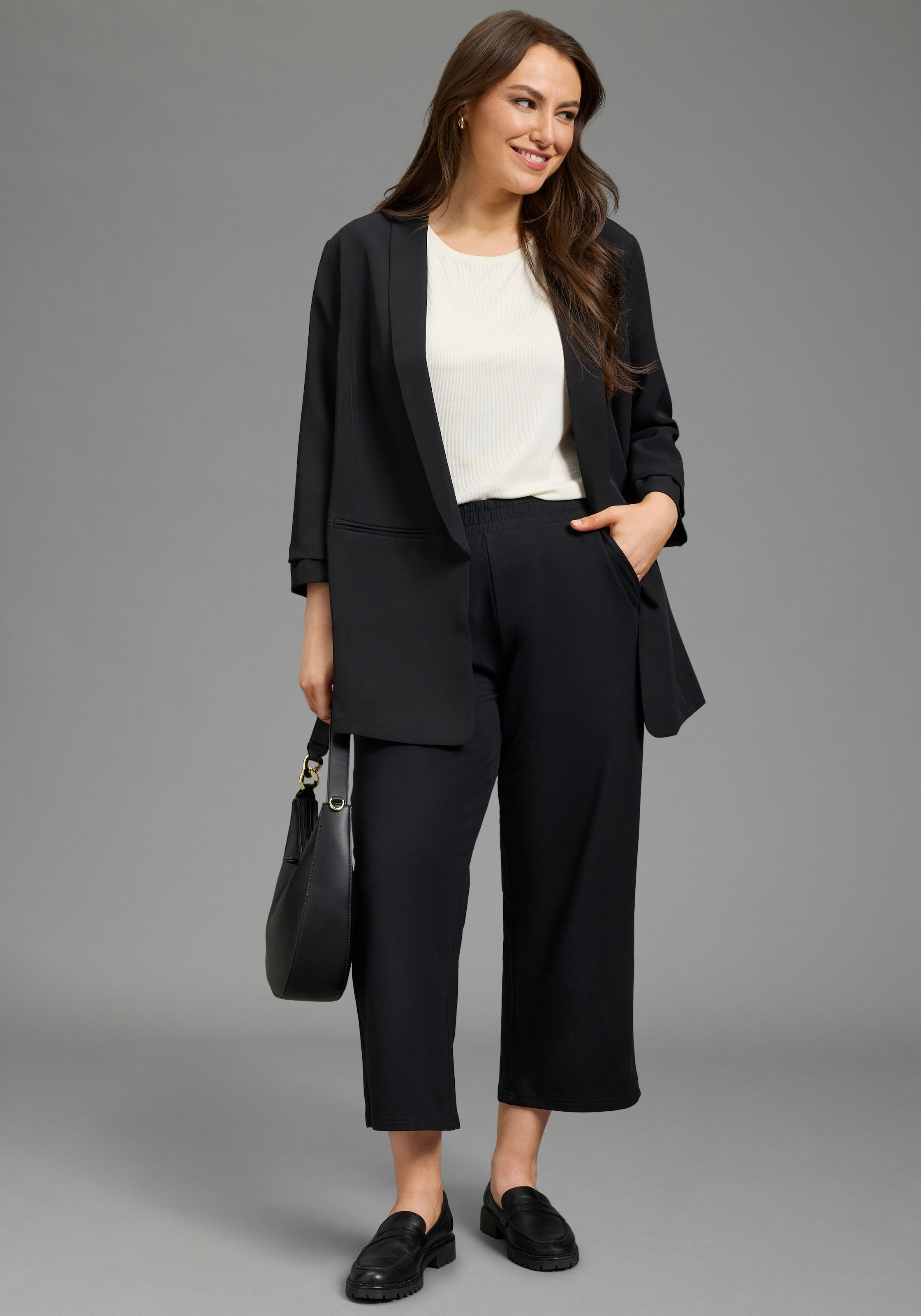 Laura Scott CURVE Culotte  mit innenliegendem Gummizug im Bund, aus Baumwolle und Elasthan