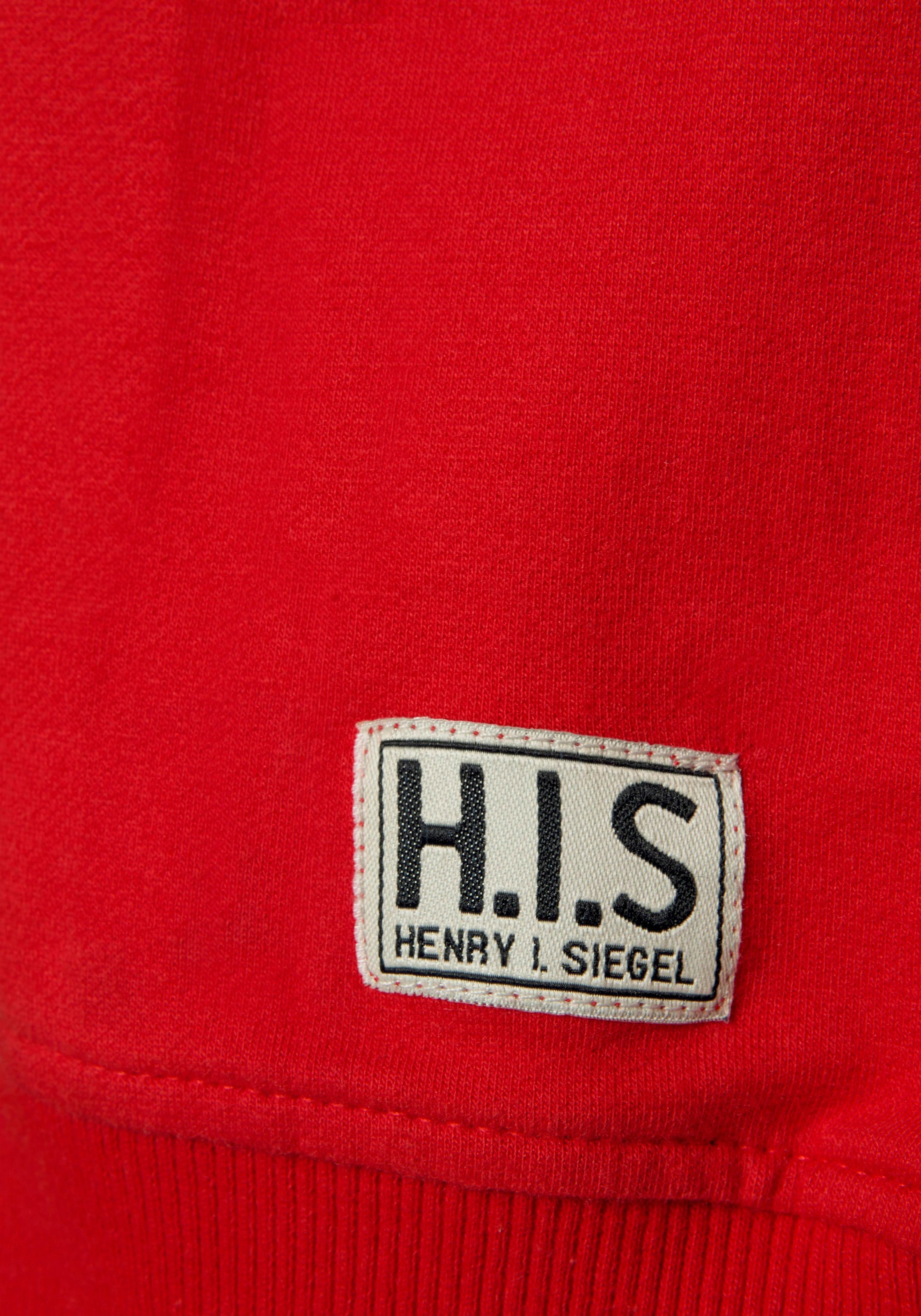 H.I.S Sweatshirt, mit gestreiftem Tape, Loungewear, Loungeanzug im  Online-Shop kaufen