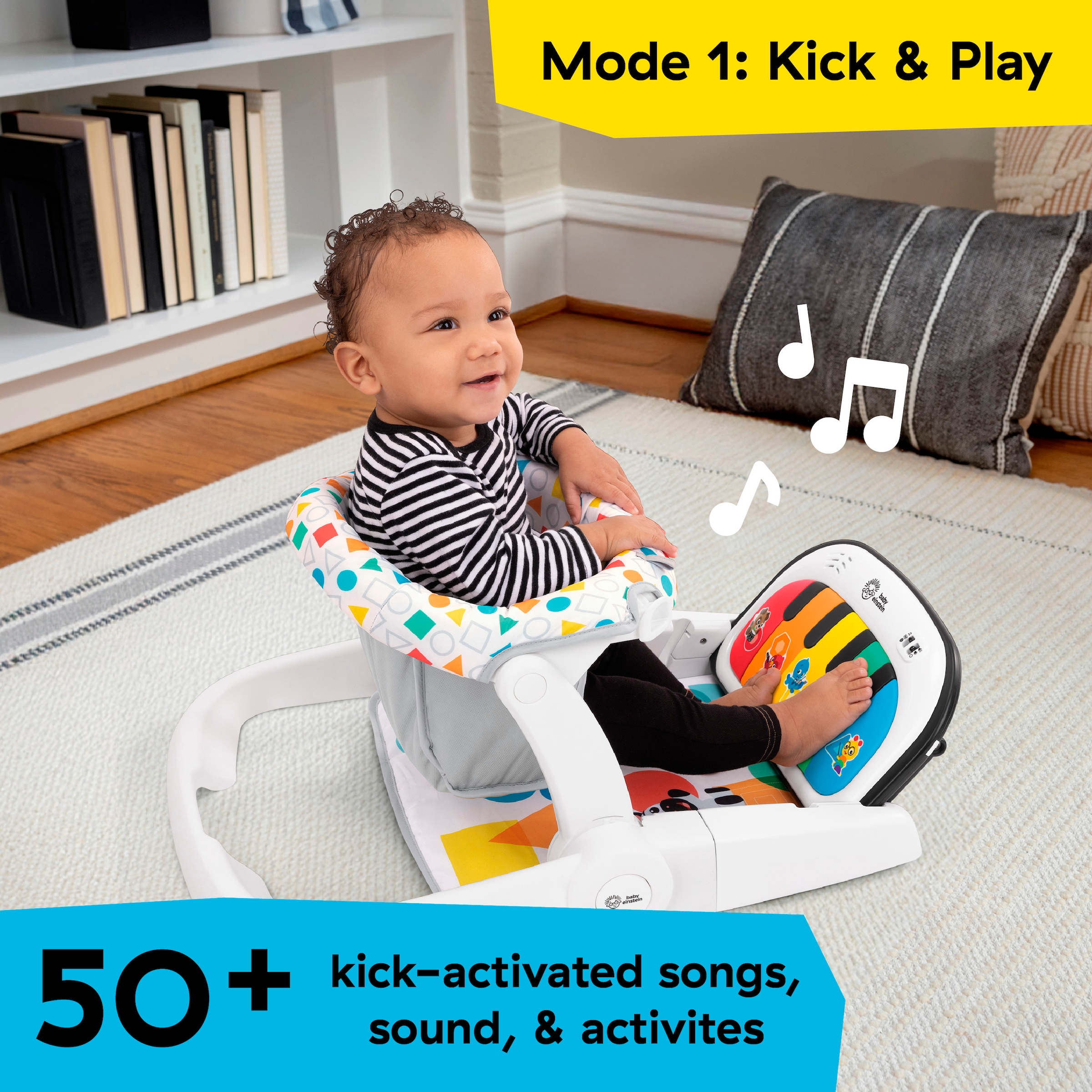 Baby Einstein Lernspielzeug »Kickin' Tunes Learn to Sit« mit Sound