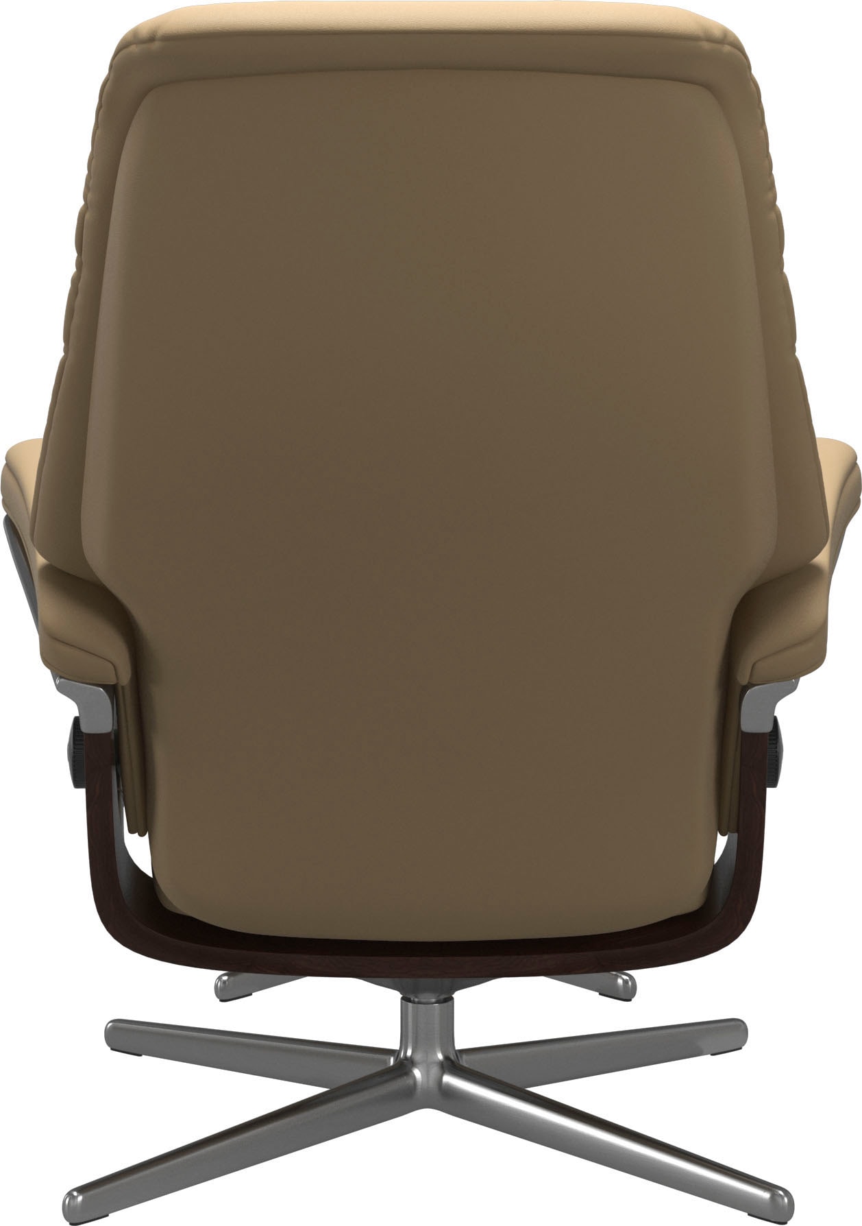 Stressless® Fußhocker »Sunrise«, mit Cross Base, Größe S, M & L, Holzakzent Braun