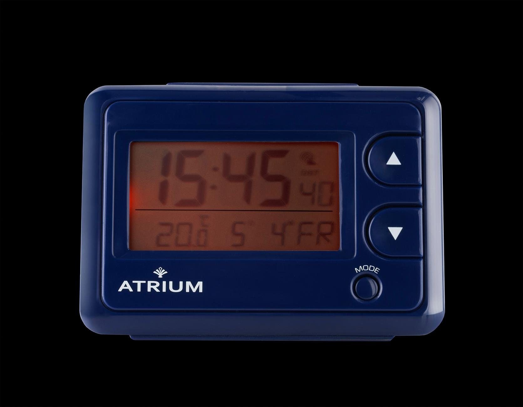 Atrium Funkwecker »A720-5«, Quarzwecker,Digitalwecker,Schlafzimmer,Weltzeit,Innentemperatur,Snooze