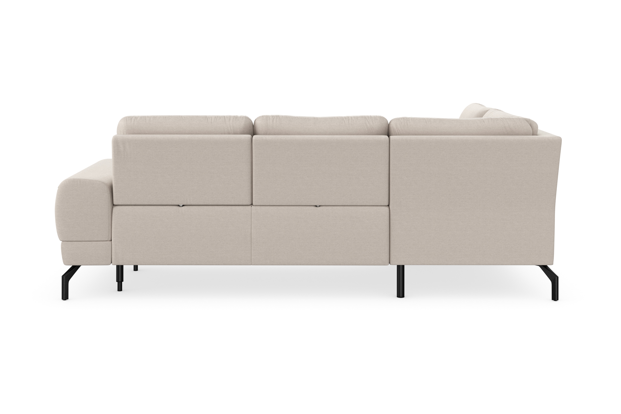 sit&more Ecksofa »Cinturo L-Form«, inklusive Sitztiefenverstellung und Federkern, Sitzhöhe 48 cm