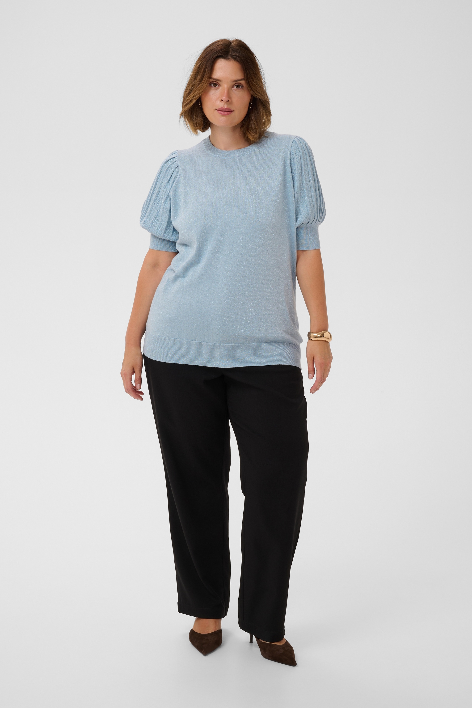 KAFFE Curve Strickpullover »Damen Strickpullover KCregitta«