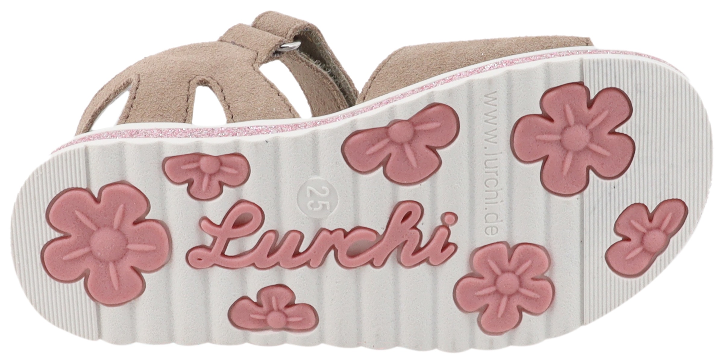 Lurchi Sandale »Candy«, Klettschuh mit Blüte, Größenschablone zum Download