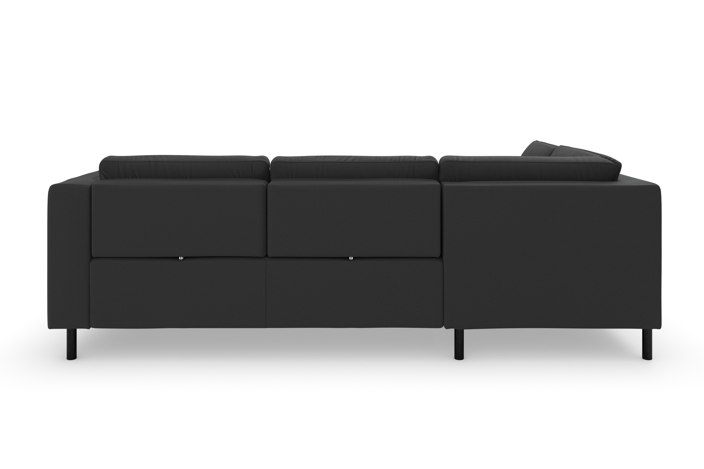 sit&more Ecksofa »Olsen L-Form«, inklusive Sitztiefenverstellung, wahlweise mit Bettfunktion, 15cm hoch