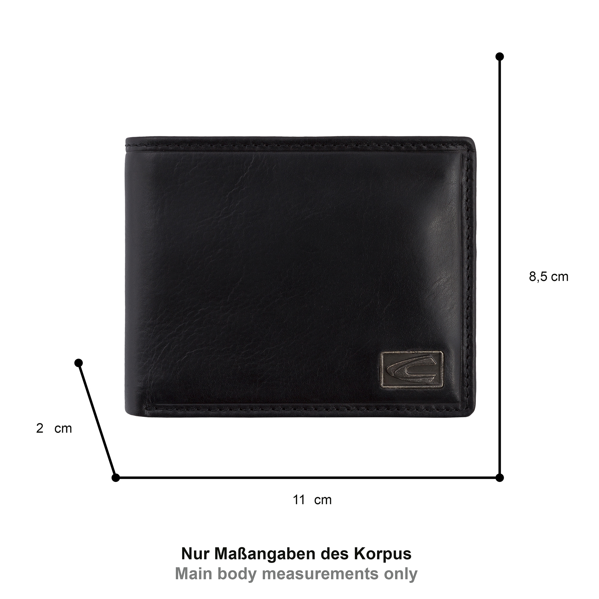 camel active Geldbörse »Japan« Herren Geldbeutel, Portemonnaie mit RFID Schutz