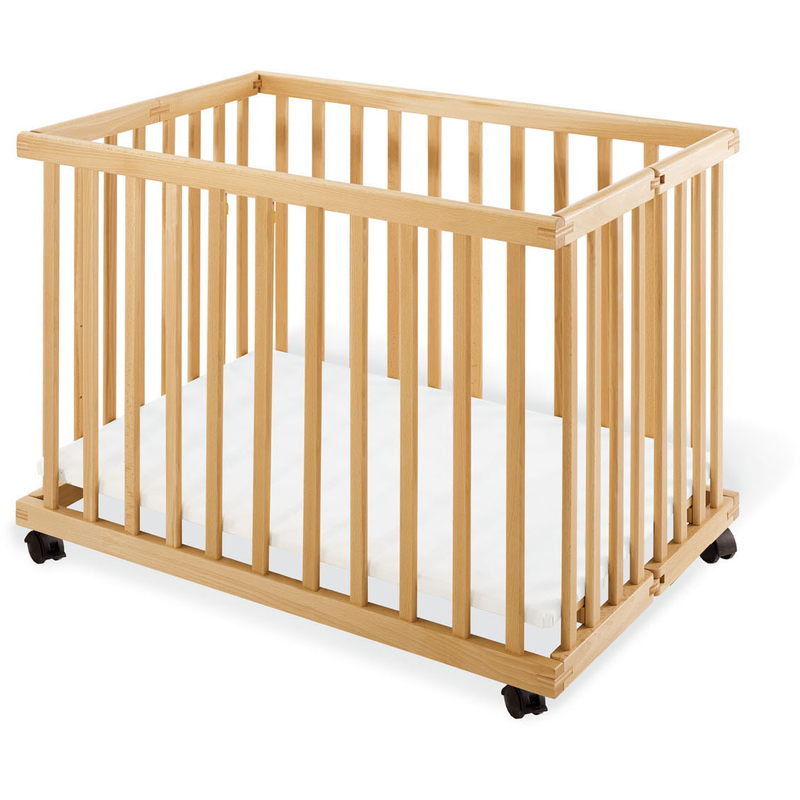 PINOLINO Laufgitter »Levin, 75x100 cm« bis 15 kg faltbar; Made in Europe Buche, unbehandelt