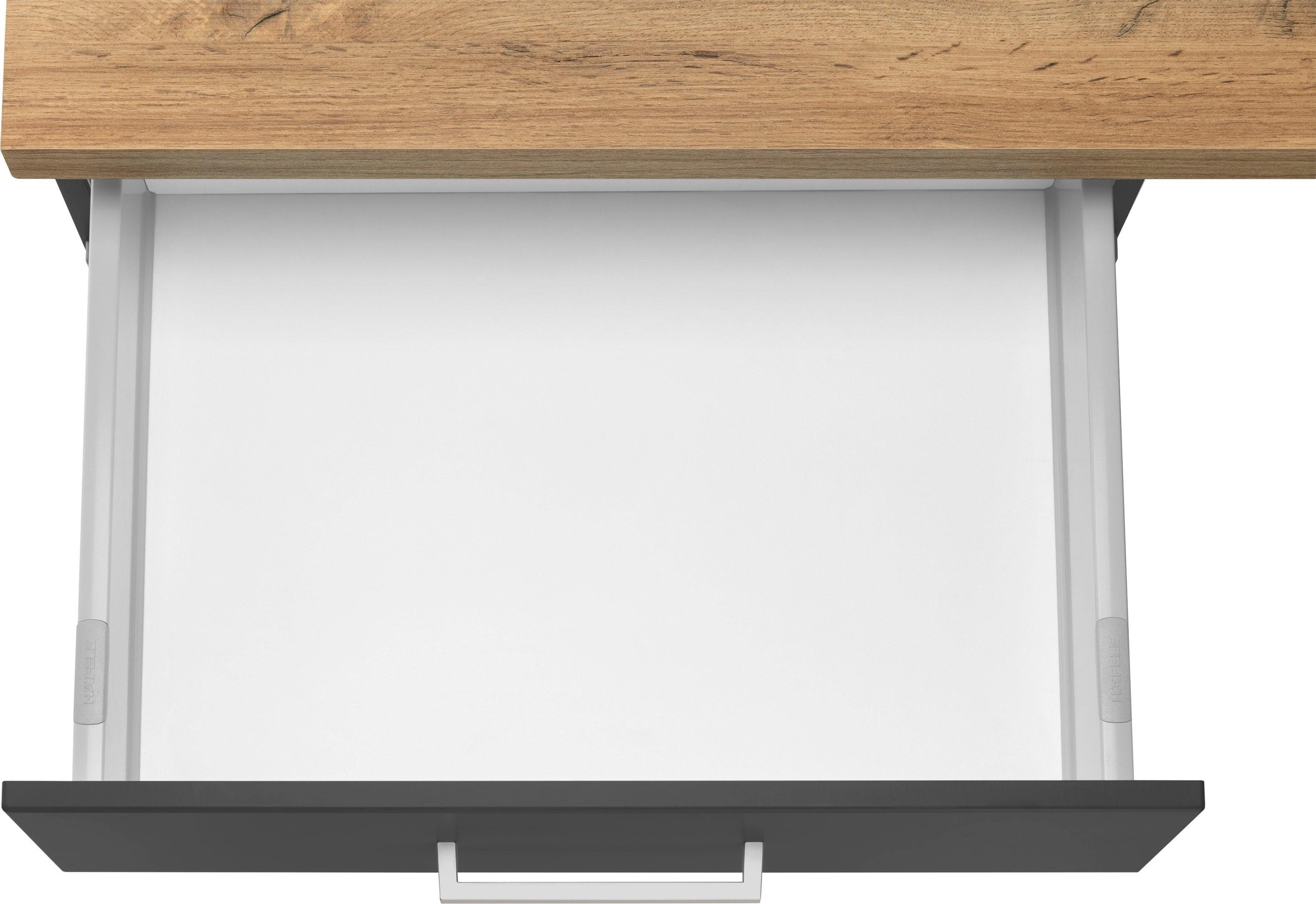 KOCHSTATION Küchenzeile »KS-Kehl«, mit E-Geräten, Breite 330 cm, inkl. Kühlschrank und Geschirrspüler