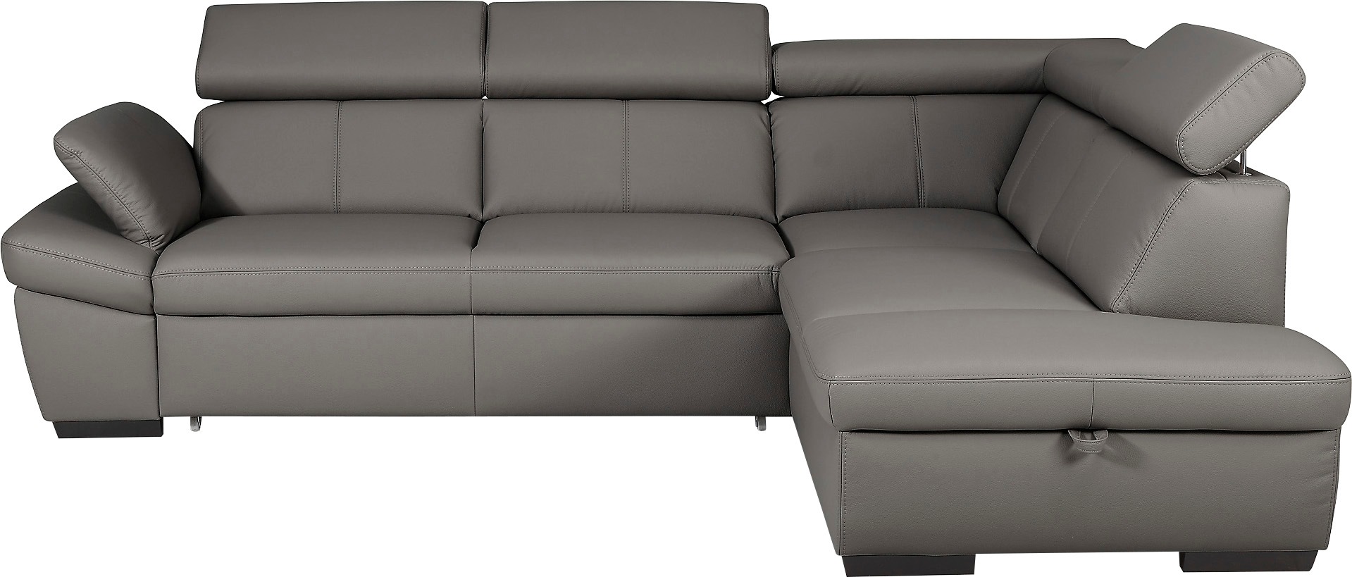 exxpo - sofa fashion Ecksofa »Salerno, Funktionssofa, hoher Sitzkomfort, Br günstig online kaufen
