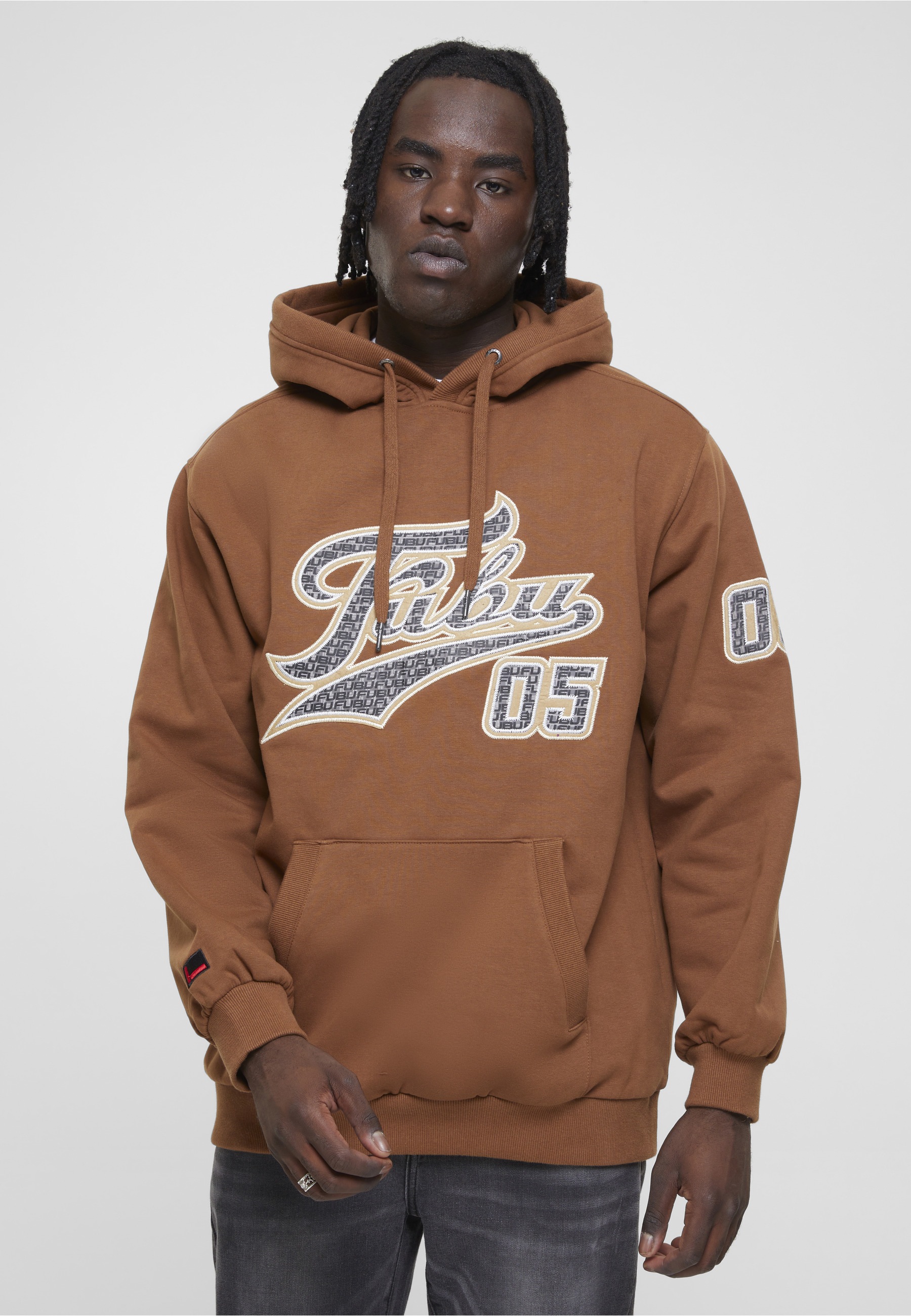 Fubu Kapuzenpullover »Fubu Herren FM224-035-2 Varsity Heavy Hoodie« 1 Stk.