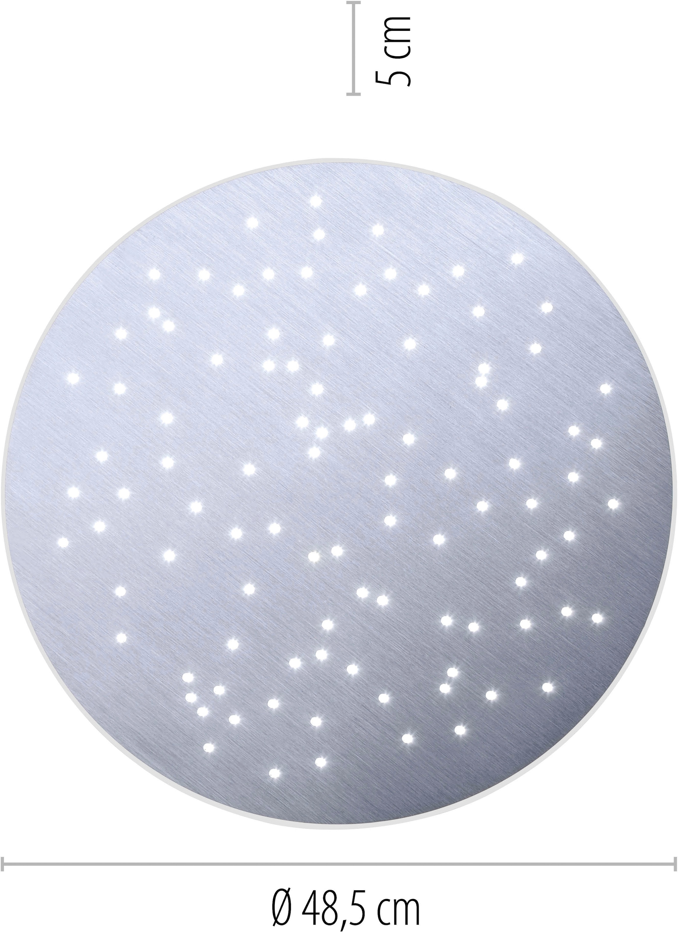 Neuhaus Q SMART HOME LIGHTS LED Deckenleuchte »Q-NIGHTSKY« LED-Board 1 Stk. warmweiß - kaltweiß