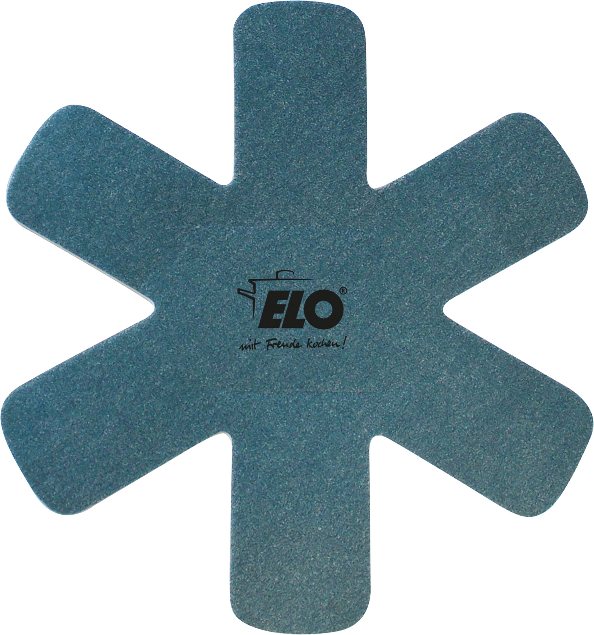 Elo Basic Bratpfanne »Colorio mit farbigem Protektor« Aluminium 1 tlg. türkis mit passendem Pfannenschoner