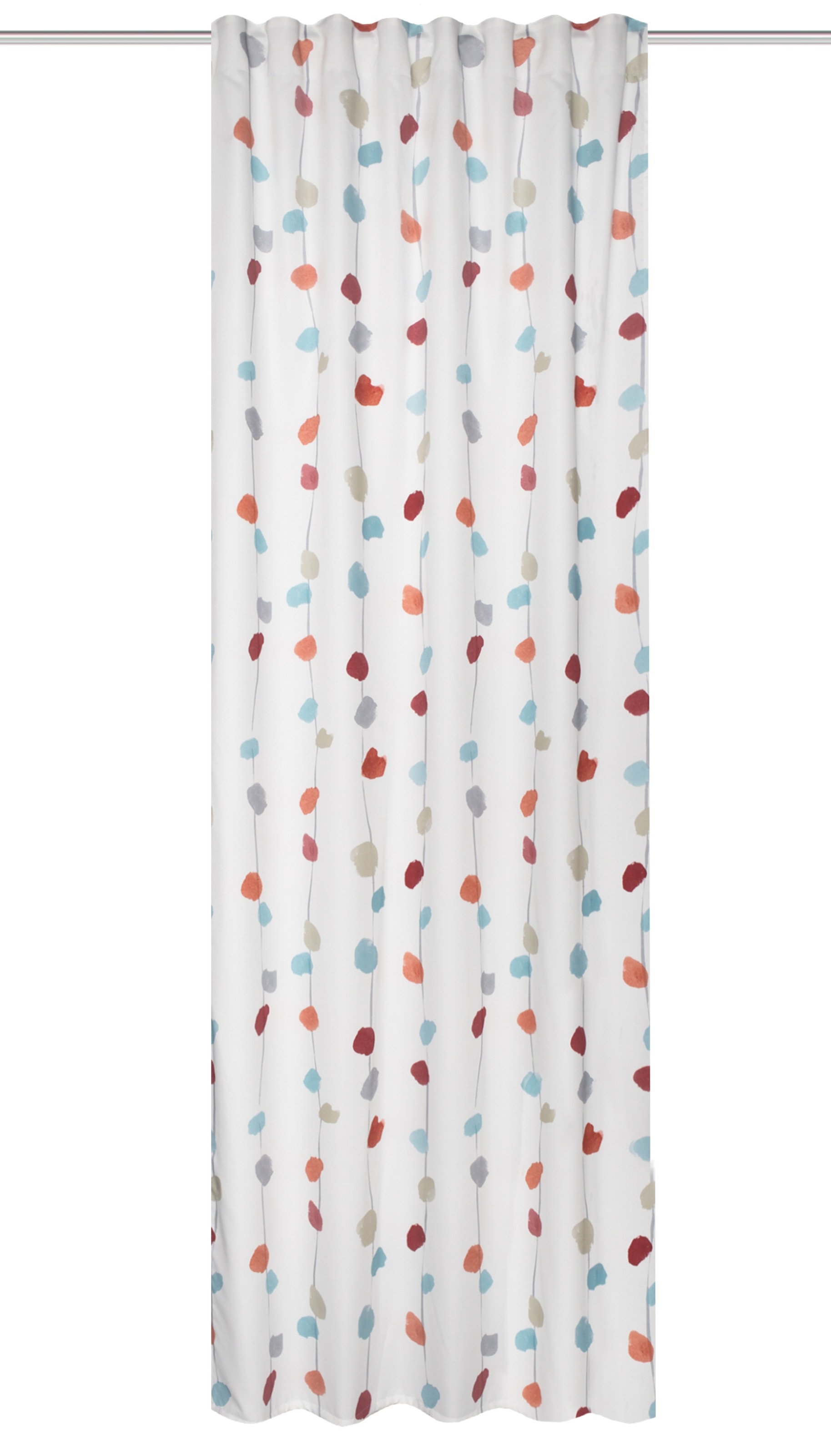 HOME WOHNIDEEN Vorhang »EFFIE« Multifunktionsband 1 Stk. tlg. Kombibandscha günstig online kaufen