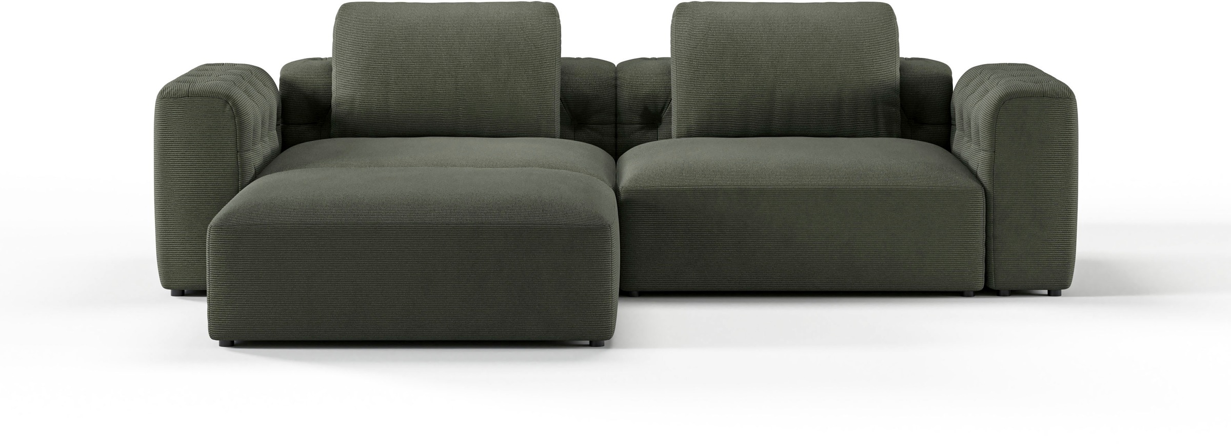 RAUM.ID Ecksofa »Cushid L-Form«, Modulset, bestehend aus 3 Teilen günstig online kaufen
