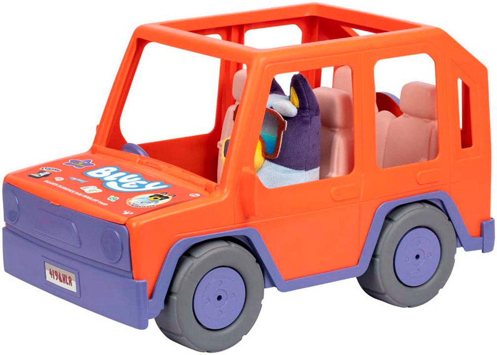 Moose Spielwelt »Bluey, Großes Familienauto & Bluey-Plüschfigur 20 cm«