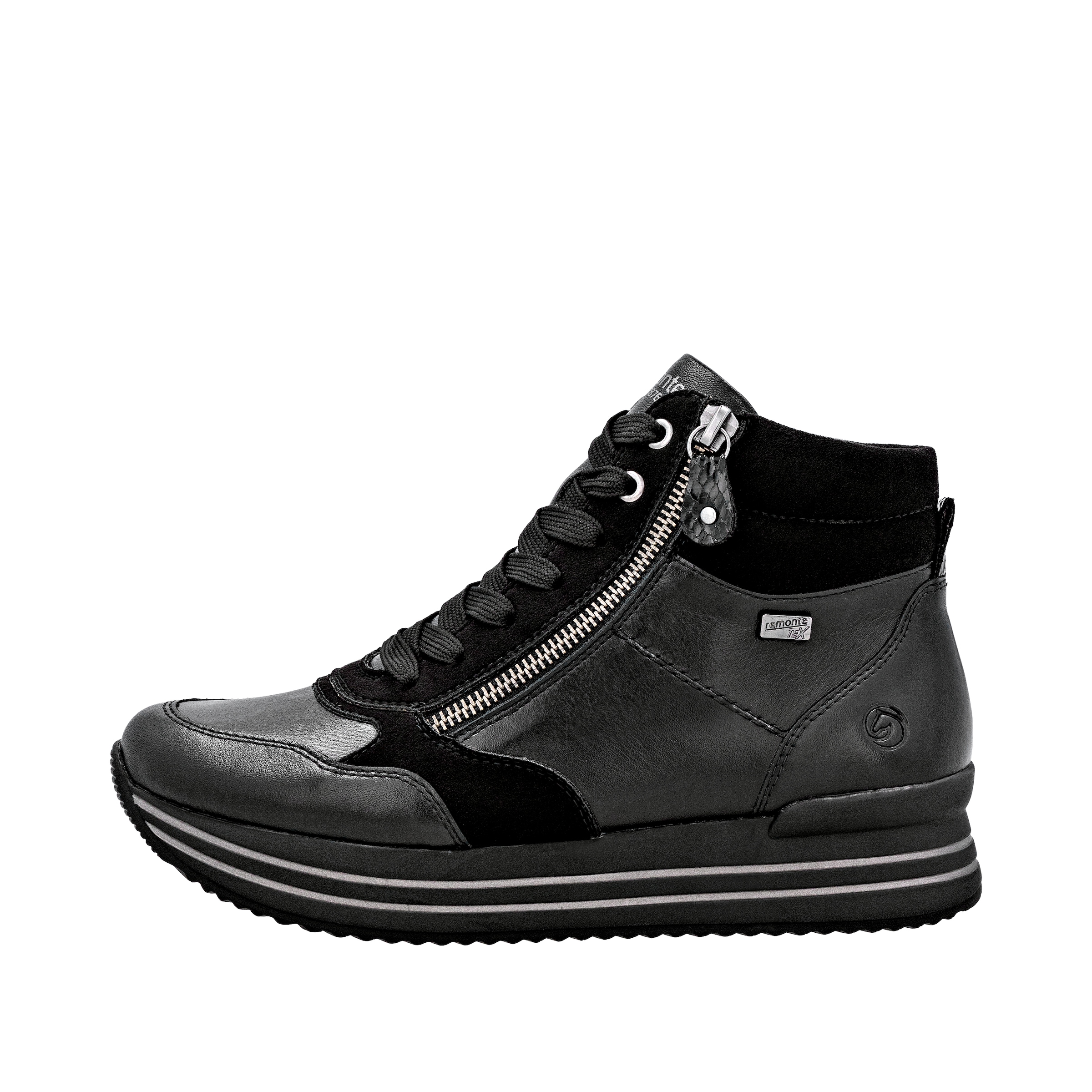 Remonte Sneakerboots, Schnürboots, Plateauboots, Stiefelette, wasserabweisende TEX-Membran