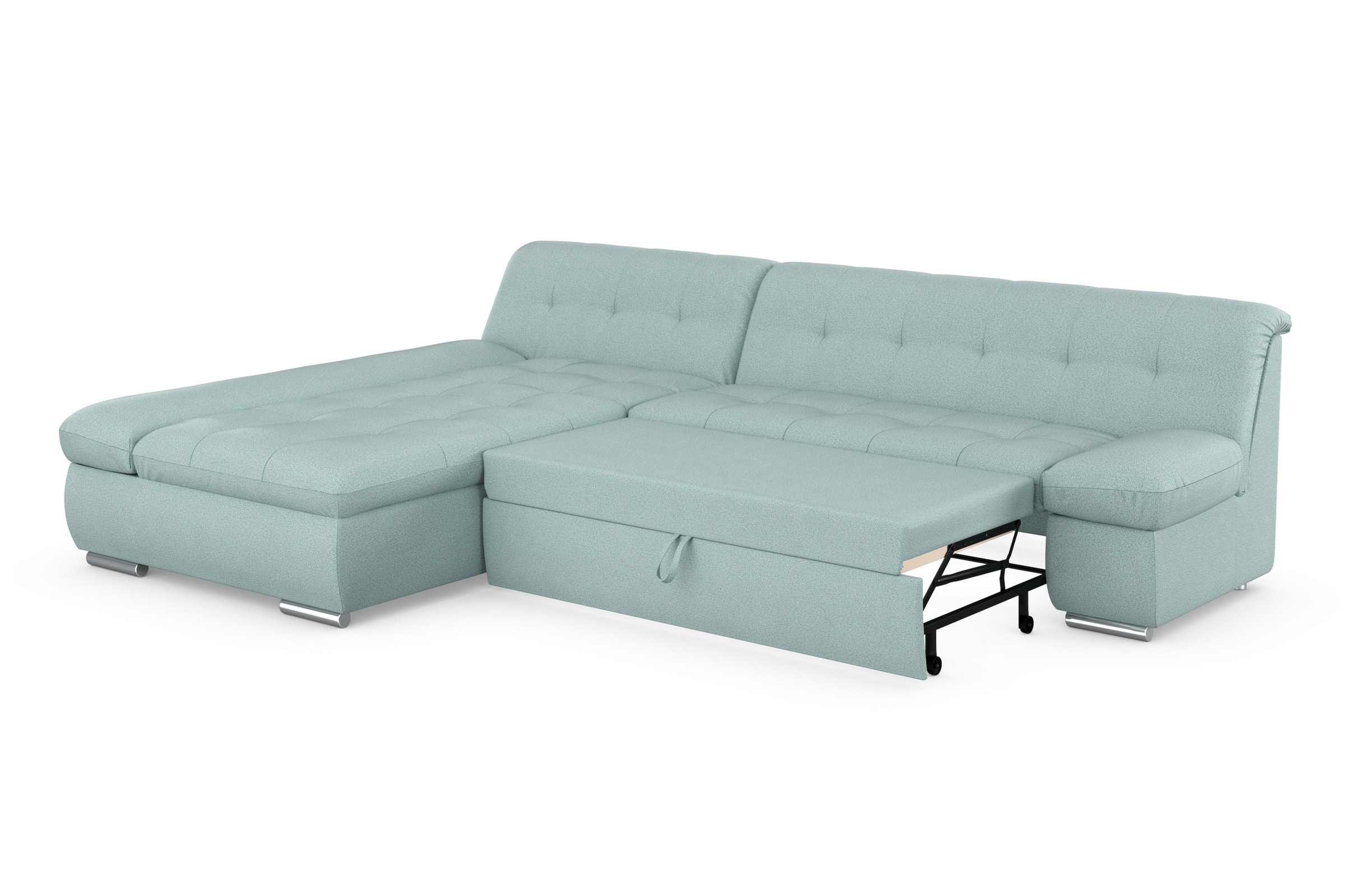 DOMO collection Ecksofa »Mona L-Form«, wahlweise mit Bettfunktion