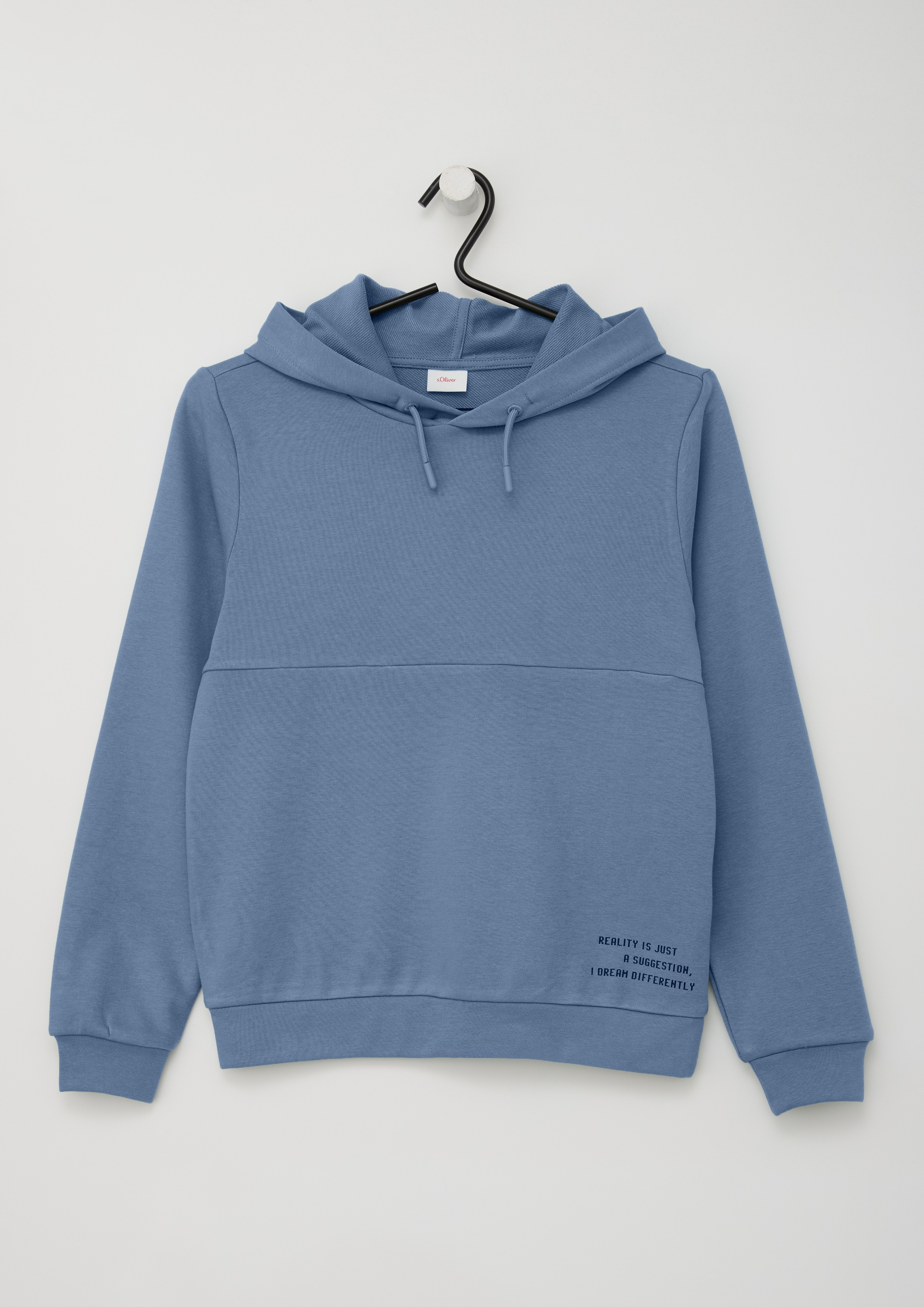 s.Oliver Junior Hoodie, mit Print-Details