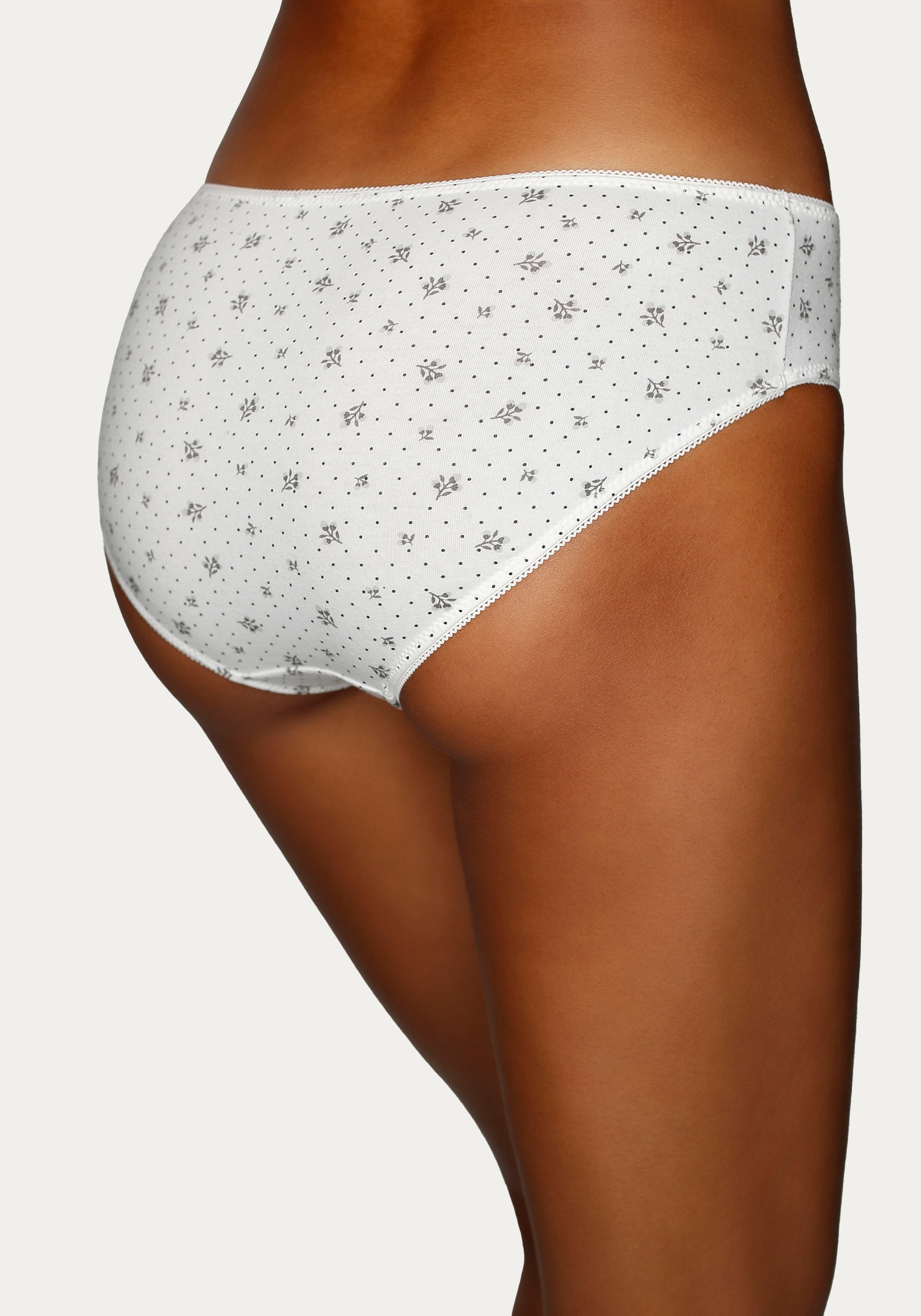 petite fleur Jazz-Pants Slips, (6er-Pack), aus elastischer Baumwolle