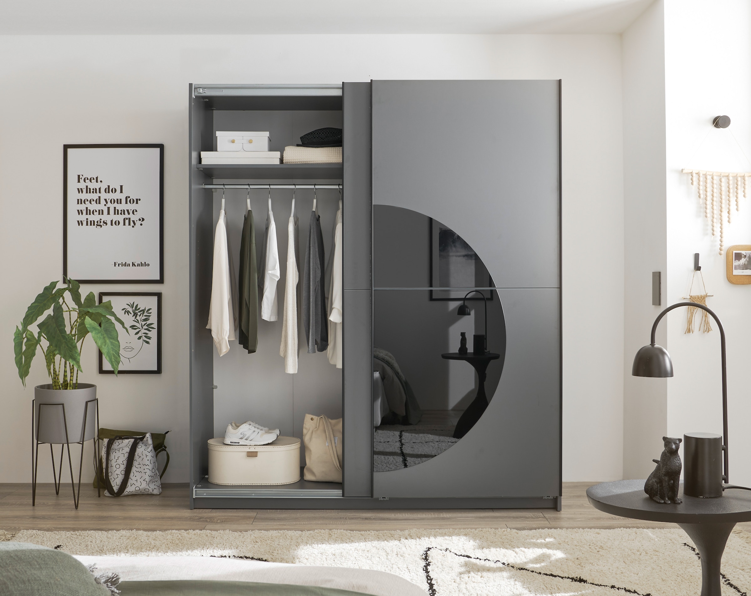 Schlafkontor Schwebetürenschrank »Lubsko Schiebetürenschrank, Kleiderschrank«