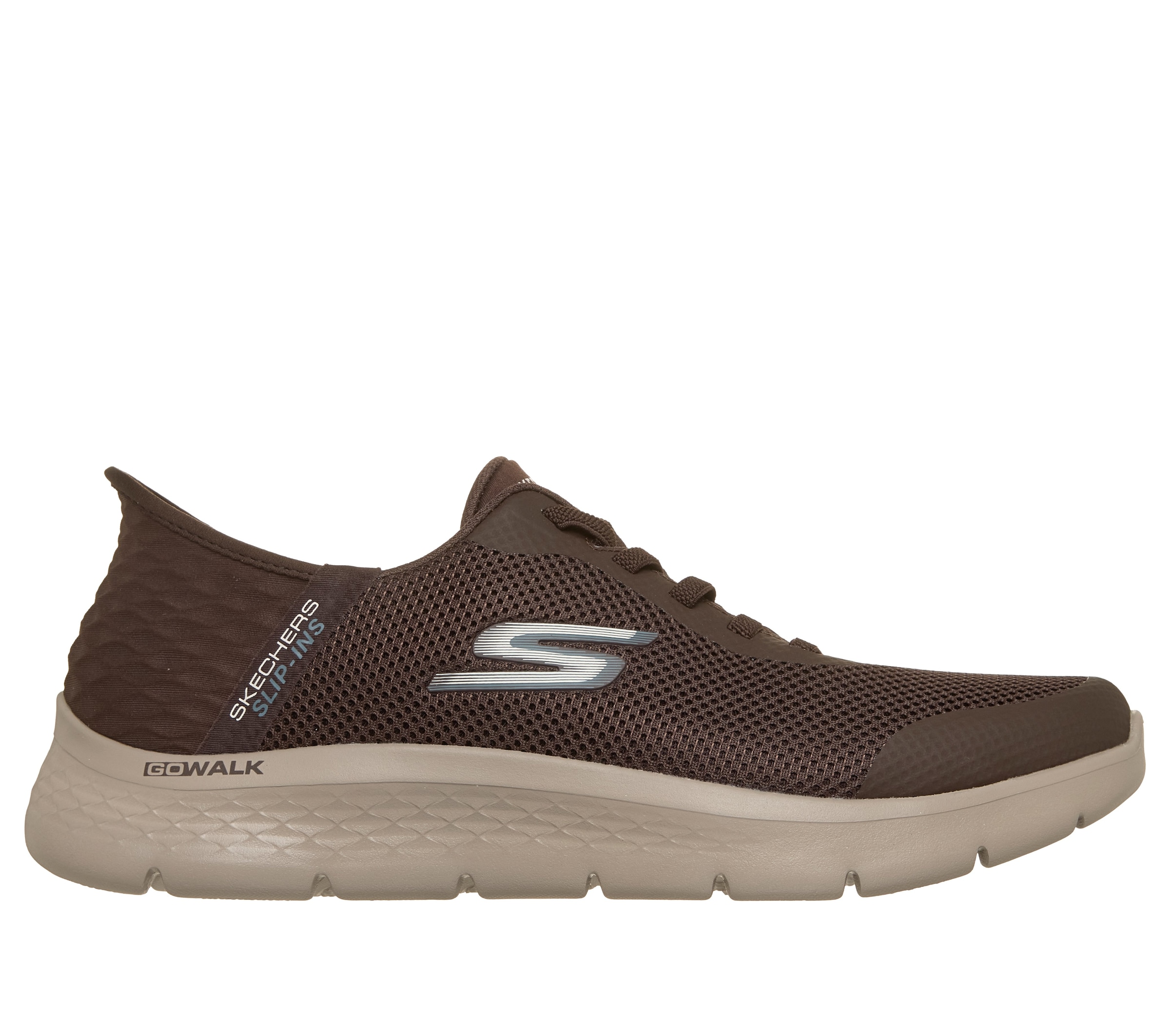 Skechers Slip-On Sneaker »GO WALK FLEX-HANDS UP«  Schlupfschuh, Halbschuh, Freizeitschuh, mit Gummizug, Slip ins