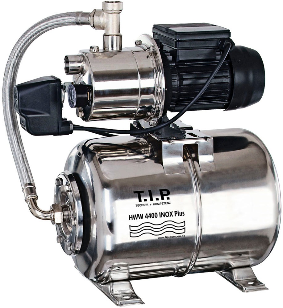 TIP Hauswasserwerk »HWW 4400 INOX Plus« schwarz