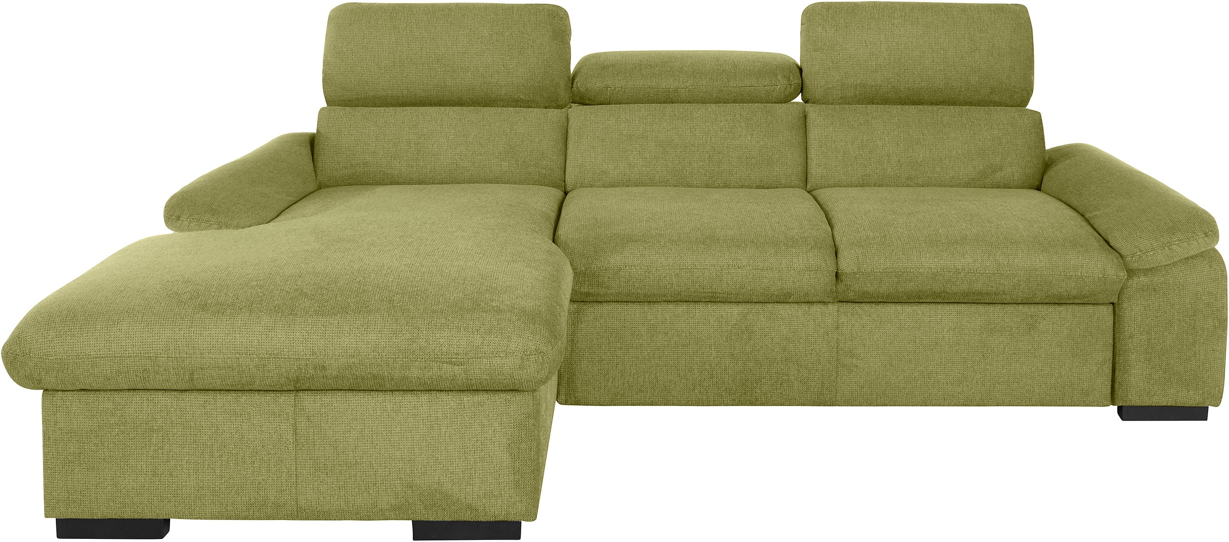 COTTA Ecksofa »Lola L-Form mit Kopfteilfunktion & Hocker«, (Set, mit Hocker günstig online kaufen