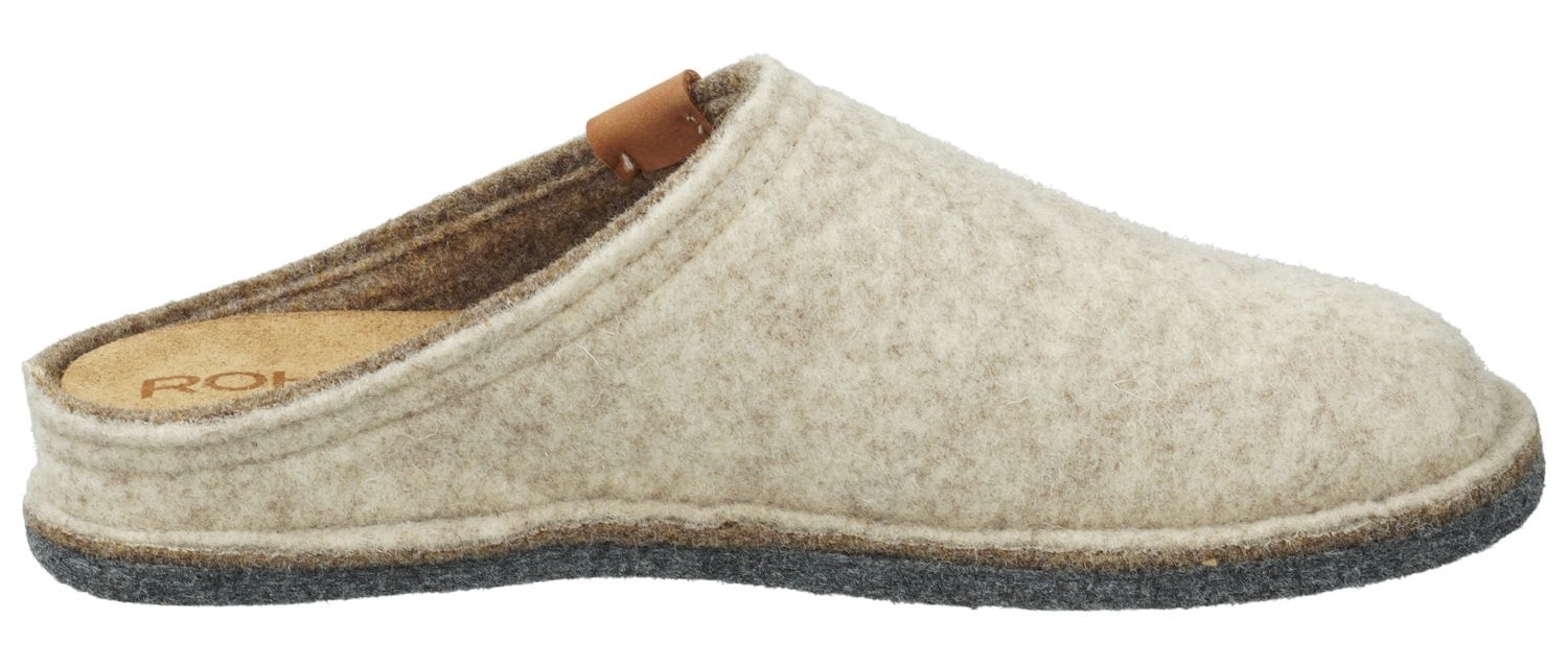 Rohde Pantoffel »LUCCA«  Clog, Hausschuh, Homeslipper in melierter Optik