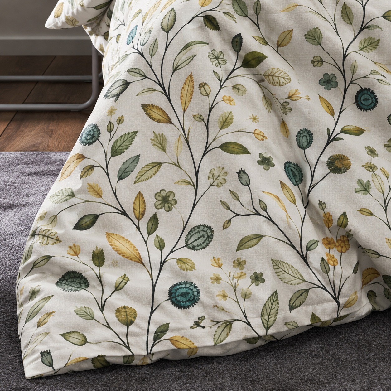 APELT Bettwäsche »Cecile« 2 Bettwäsche-Set mit Reißverschluss, Baumwoll-Satin, Digitaldruck