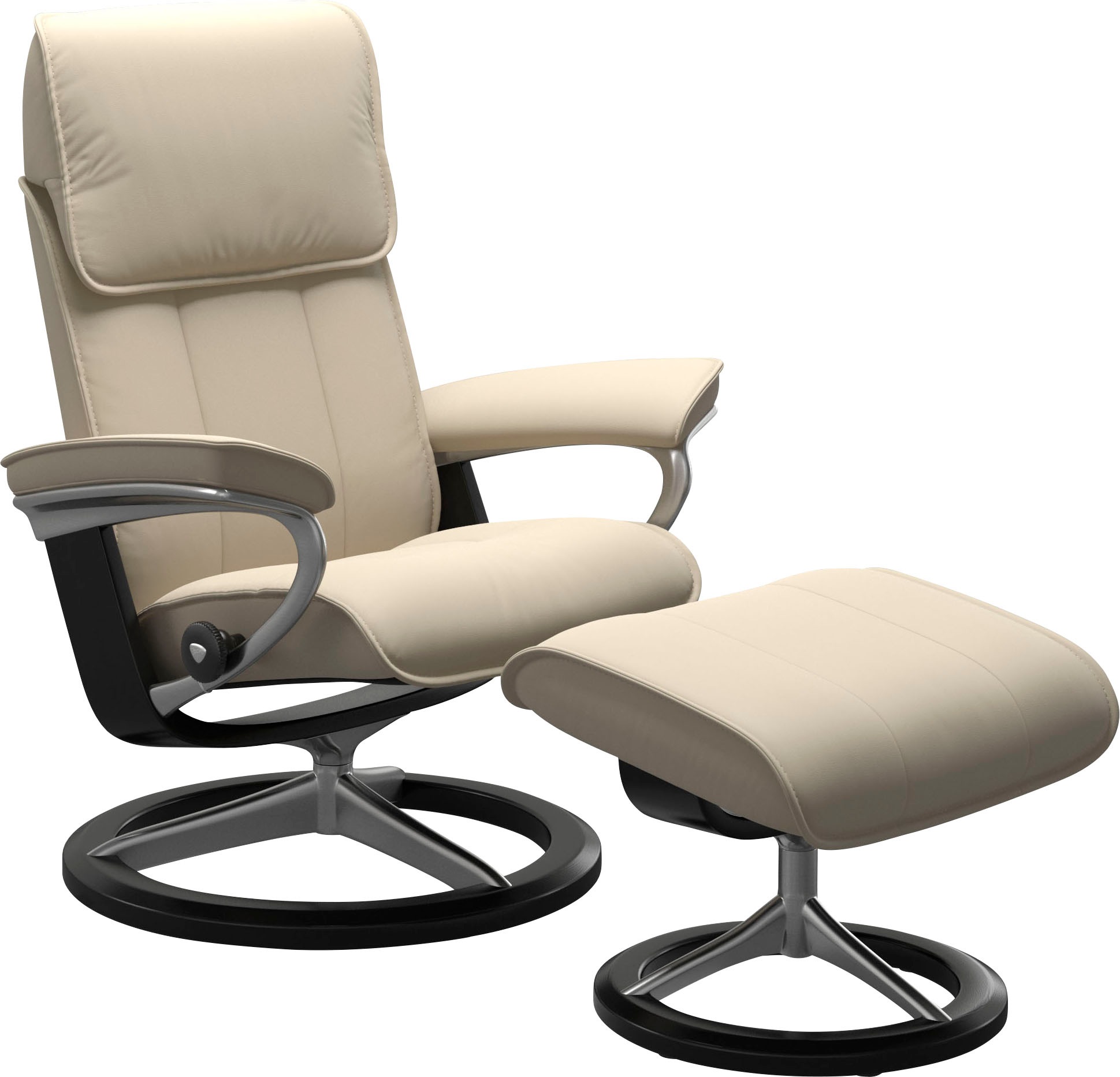 Stressless® Relaxsessel »Admiral«, bestellen Signature L, mit M Schwarz & Gestell Base, auf Größe Raten