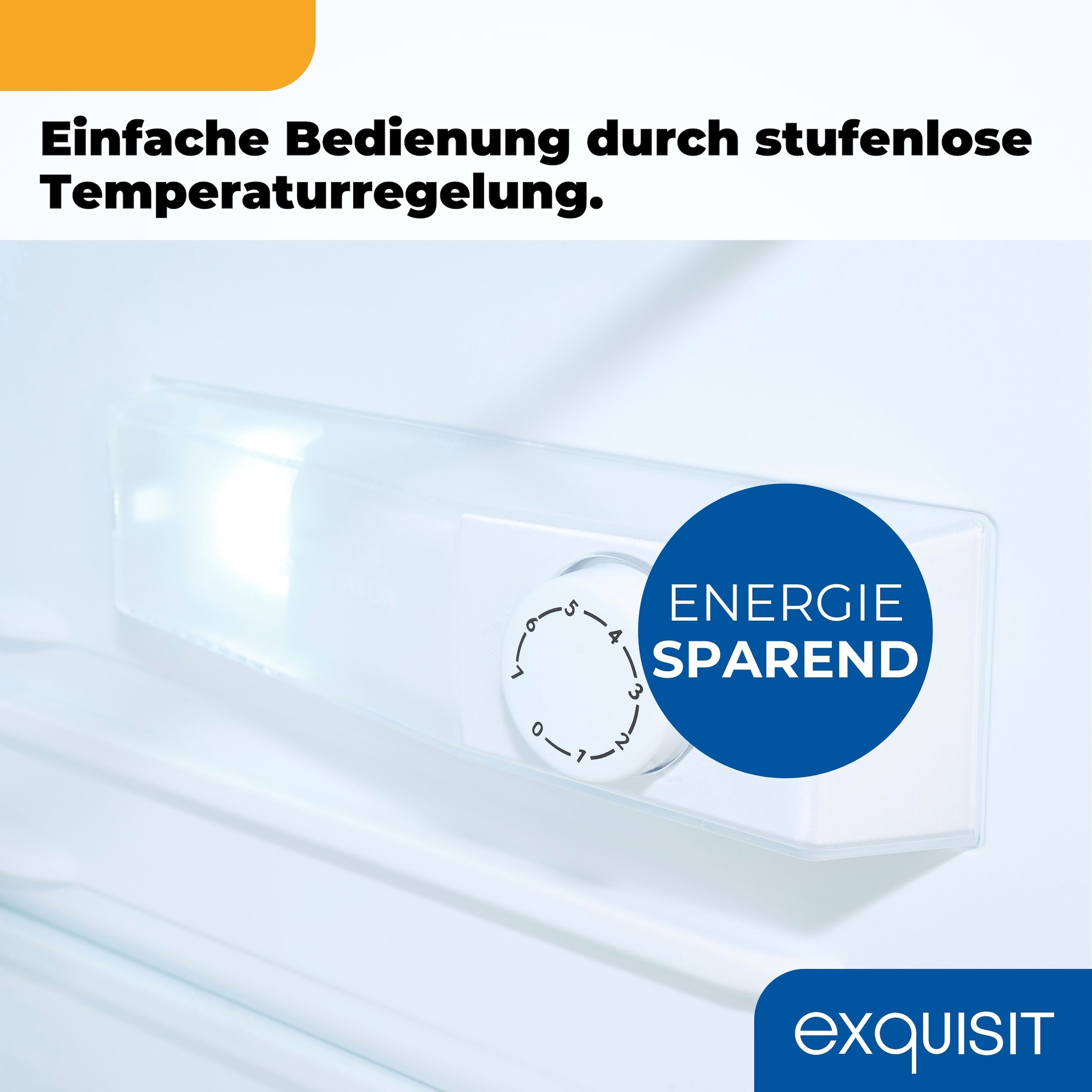exquisit Kühlschrank KS16-V-H-010C weiss »KS16-V-H-010C weiss« 84,5 cm hoch günstig online kaufen
