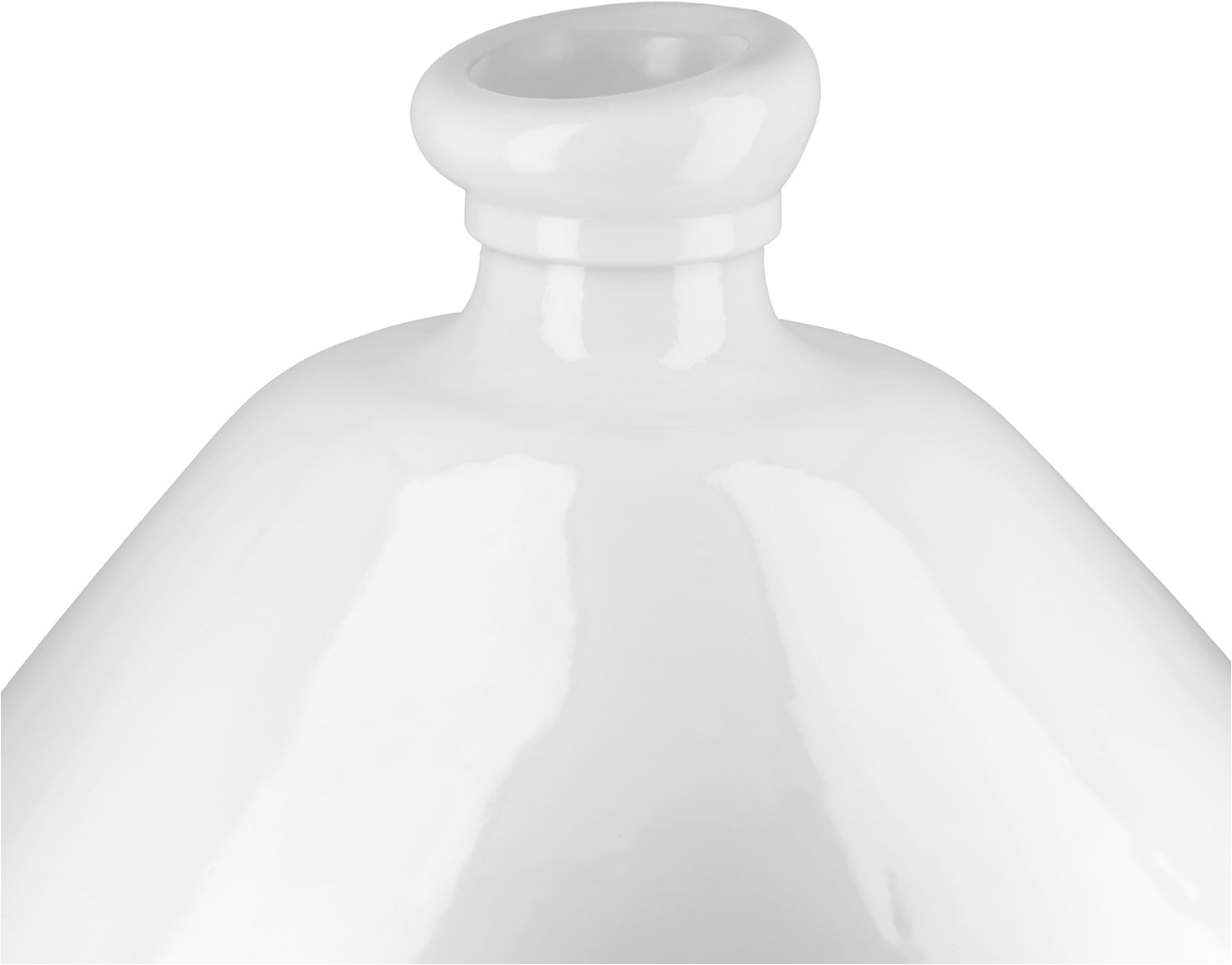 GILDE Tischvase »Vase organisch Sylt weiß H. 32 cm« Vase, Sylt, maritim, nordisch, zeitlos, elegant, Geschenkartikel