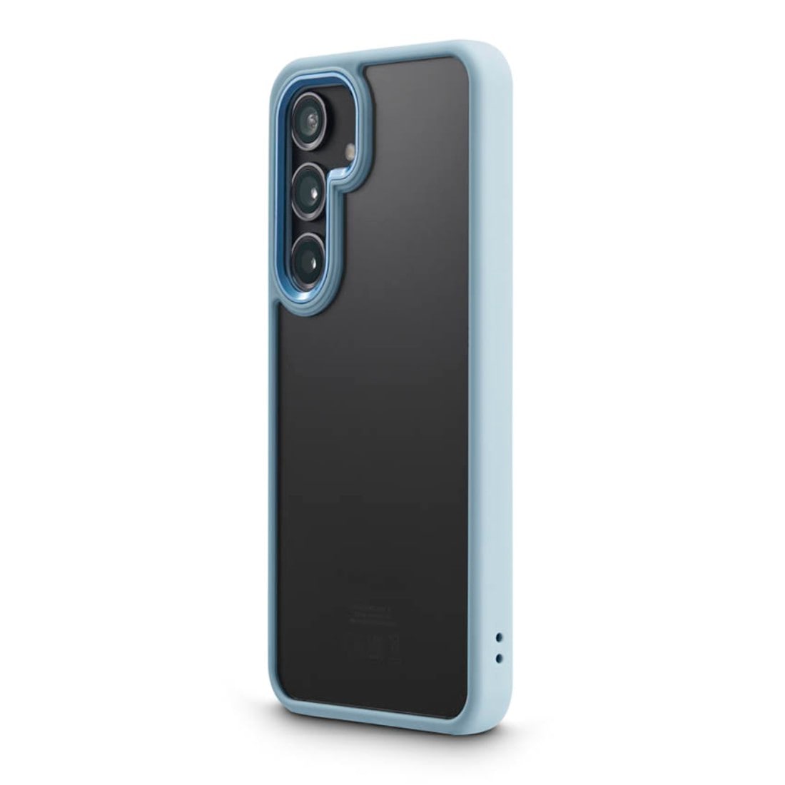 3. Bild von Hama Handyhülle »Handyhülle für Samsung Galaxy S24 durchsichtig blau, wireless Charging«, Smartphonetasche, Antivergilbung, Kratzschutz, erhöhte Kanten, Acryl