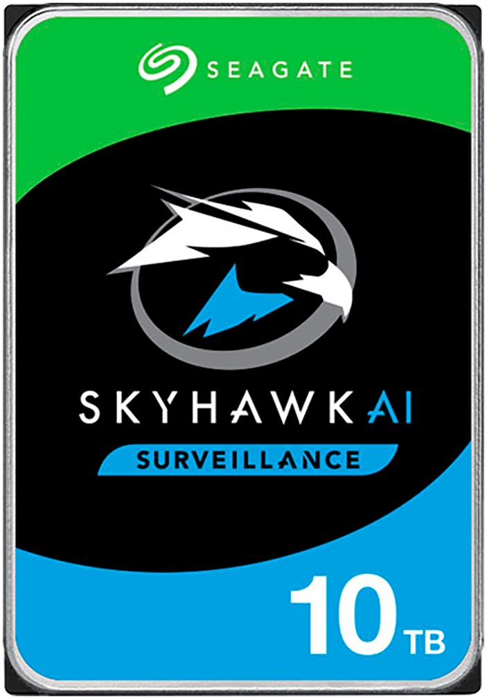 Seagate interne HDD-Festplatte »SkyHawk 10TB«, 3,5 Zoll, Anschluss SATA III