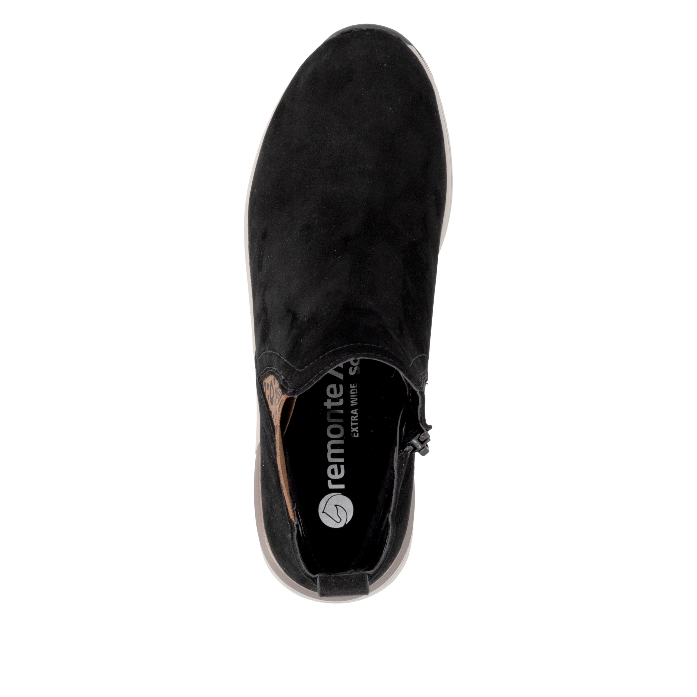 Remonte Keilstiefelette  Boots, Chelseaboots, Plateaustiefelette mit Leo-Stretcheinsatz
