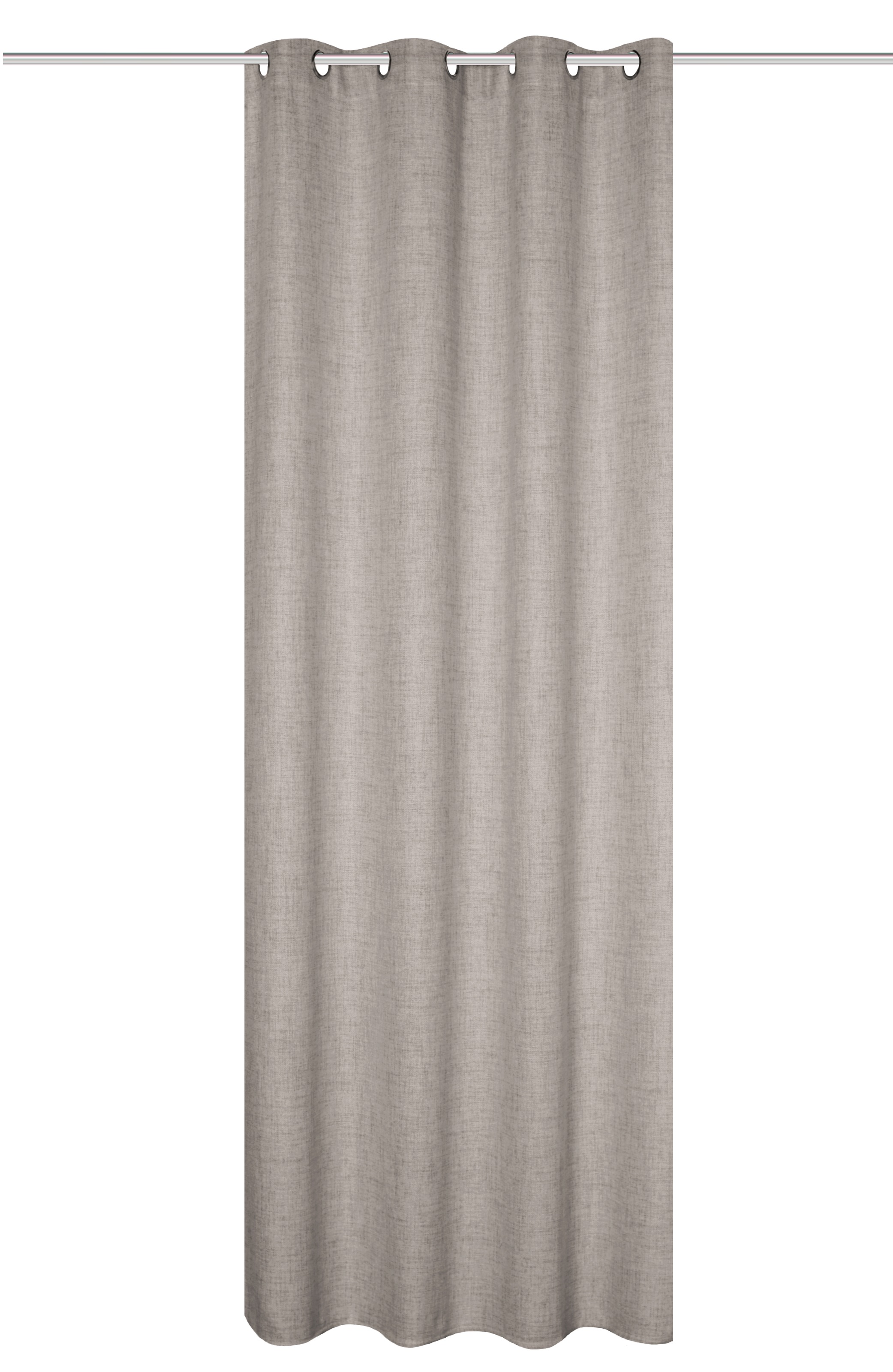 HOME WOHNIDEEN Vorhang »LINORA« Ösen 1 Stk. tlg. Uni