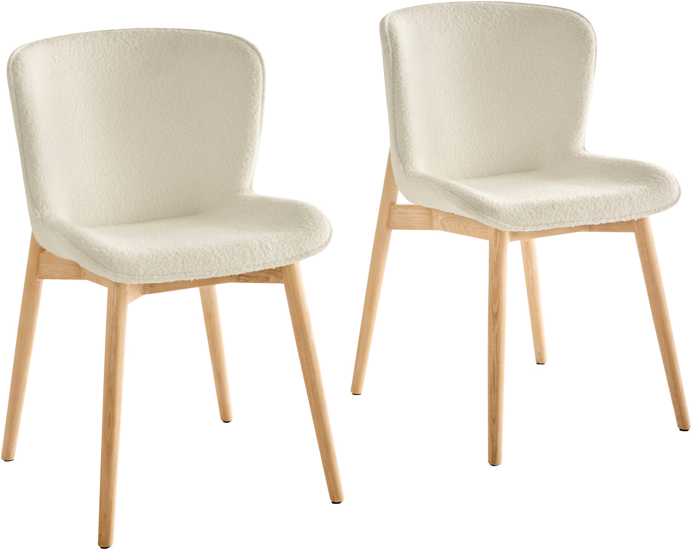 s.Oliver Esszimmerstuhl »Kailee« (Set) 2 Stk. Bouclé weicher Bouclé-Bezug, günstig online kaufen