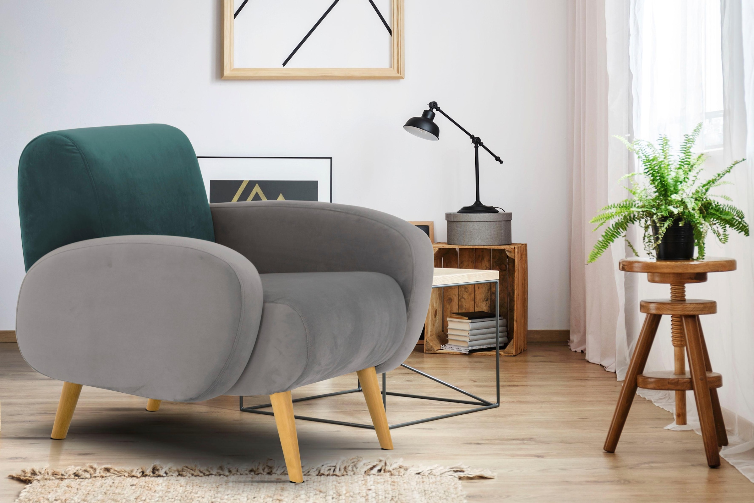 Home affaire Sessel »Tox«, in außergewöhnlicher stylischer Optik günstig online kaufen